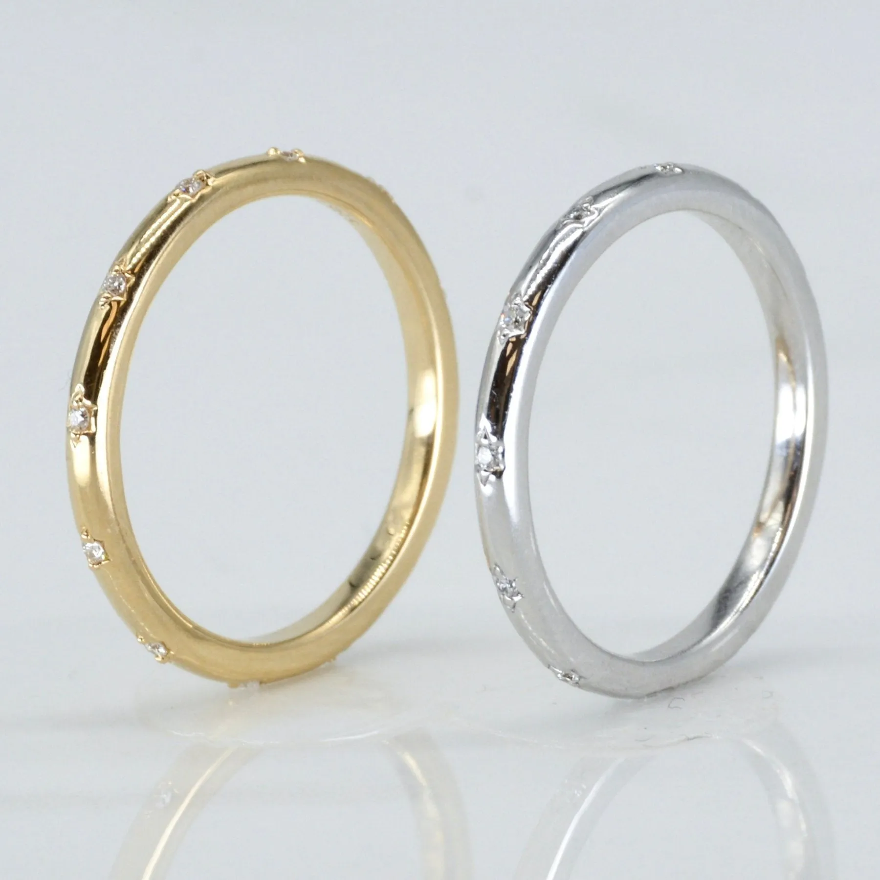 100 Ways Jewelry '100 Ways' Simple Diamond Eternity Band  | Options Available |