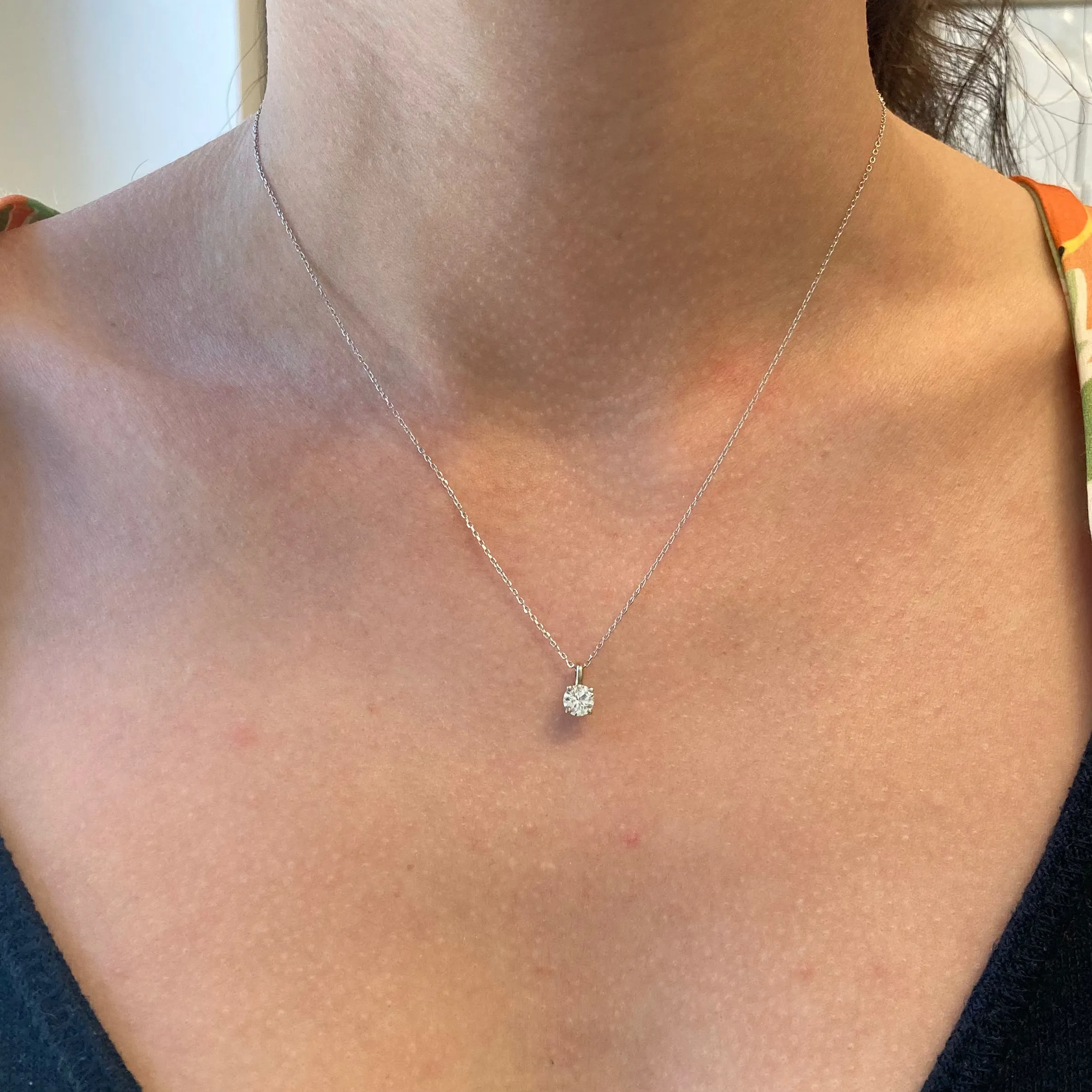 100 Ways Jewelry '100 Ways' Solitaire Diamond Pendant | Options Available |
