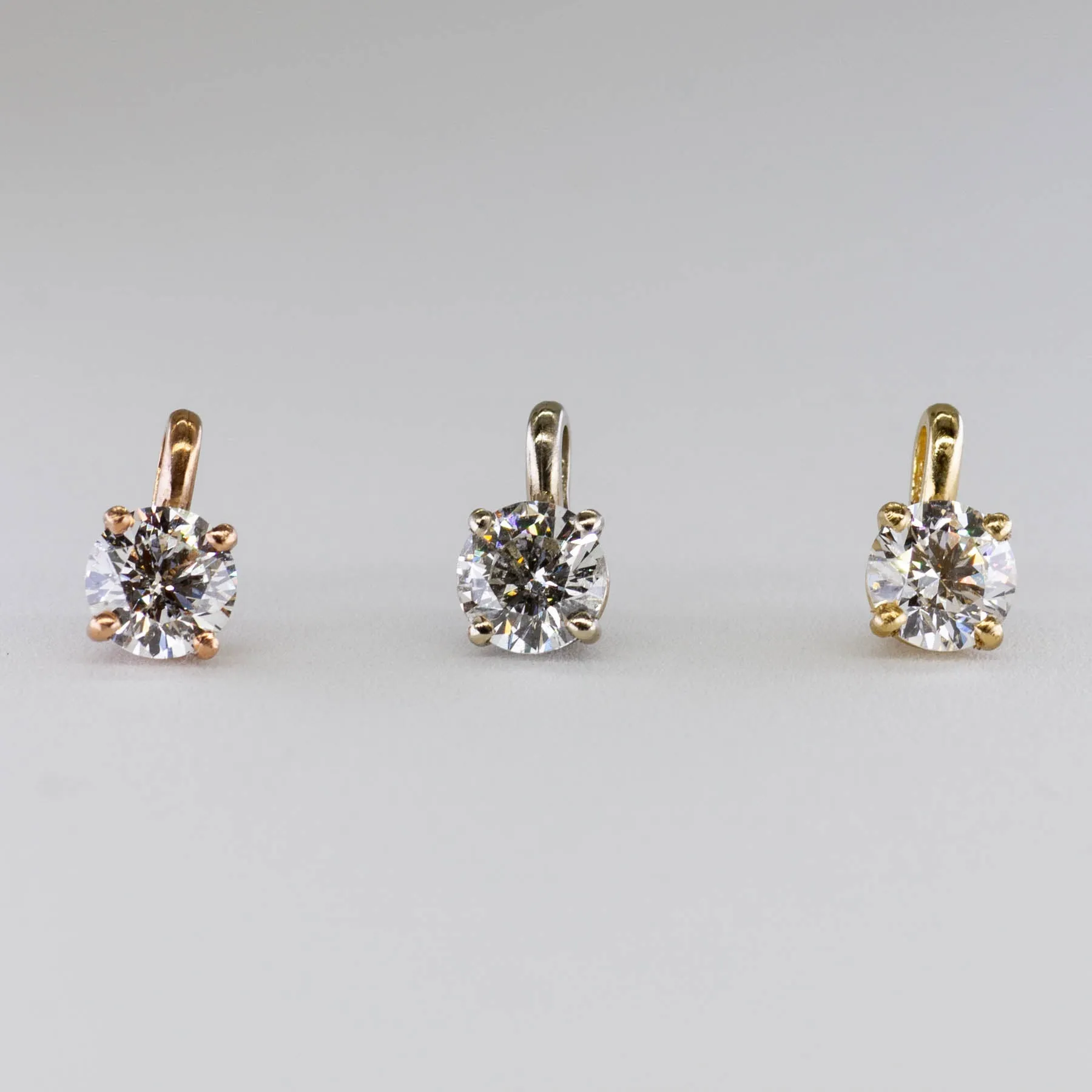 100 Ways Jewelry '100 Ways' Solitaire Diamond Pendant | Options Available |