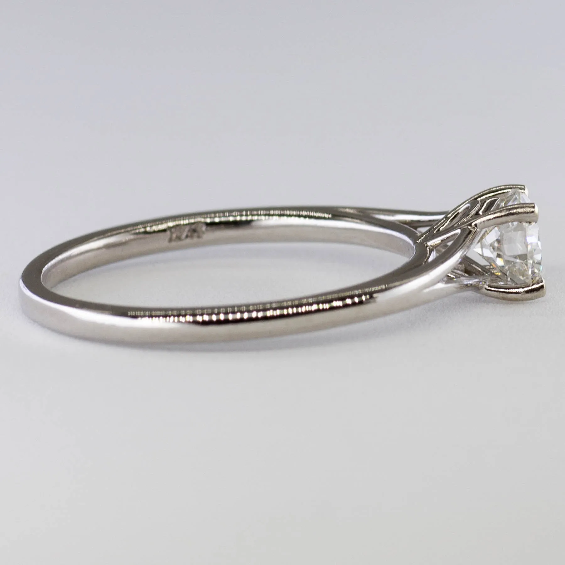 100 Ways Jewelry '100 Ways' Split Shank Solitaire Engagement Ring | 0.50ct | SZ 7 |