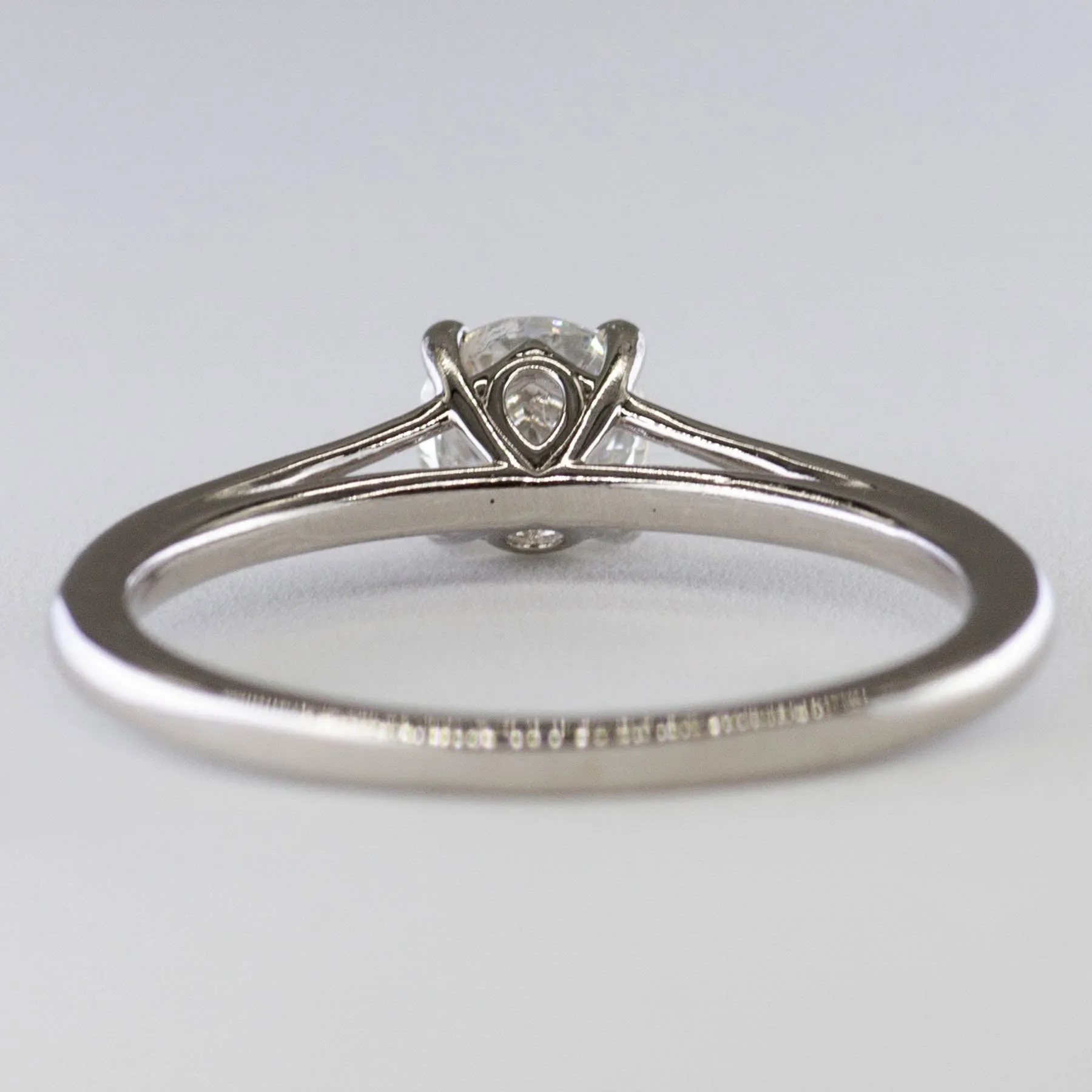 100 Ways Jewelry '100 Ways' Split Shank Solitaire Engagement Ring | 0.50ct | SZ 7 |