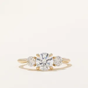 100 Ways Jewelry '100 Ways' Three Stone Diamond Engagement Ring | 1.16ctw | SZ 4.75 |