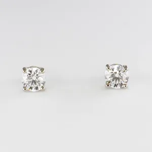 100 Ways Jewelry 100 Ways White Gold Canadian Diamond Studs | 0.91 ctw SI G/H |