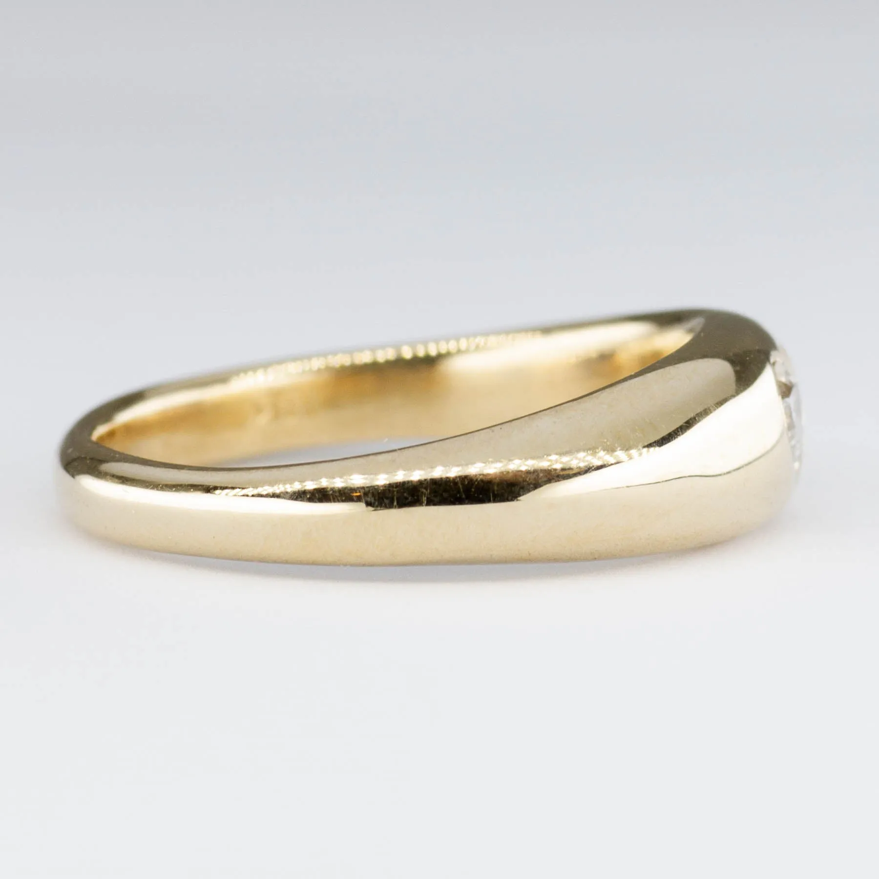 100 Ways Jewelry '100 Ways x Oirea Studio'  Heart Diamond Dome 14K Ring | 0.14ctw | SZ 7 |