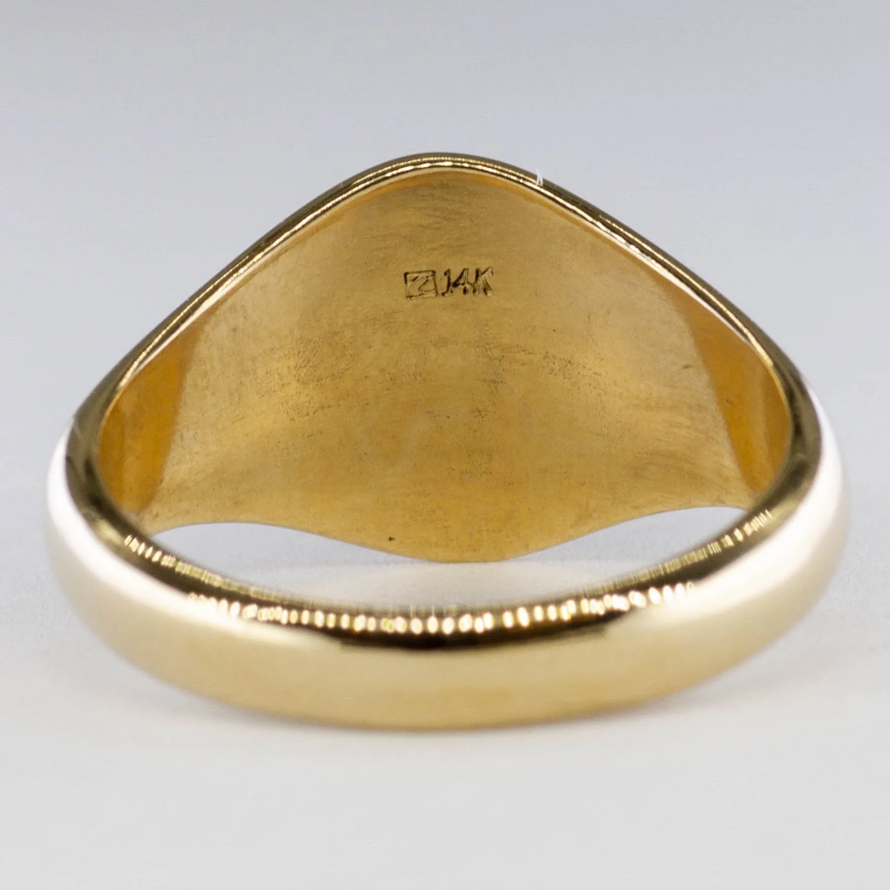 100 Ways Jewelry '100 Ways' Yellow Gold Signet Ring | Options Available |