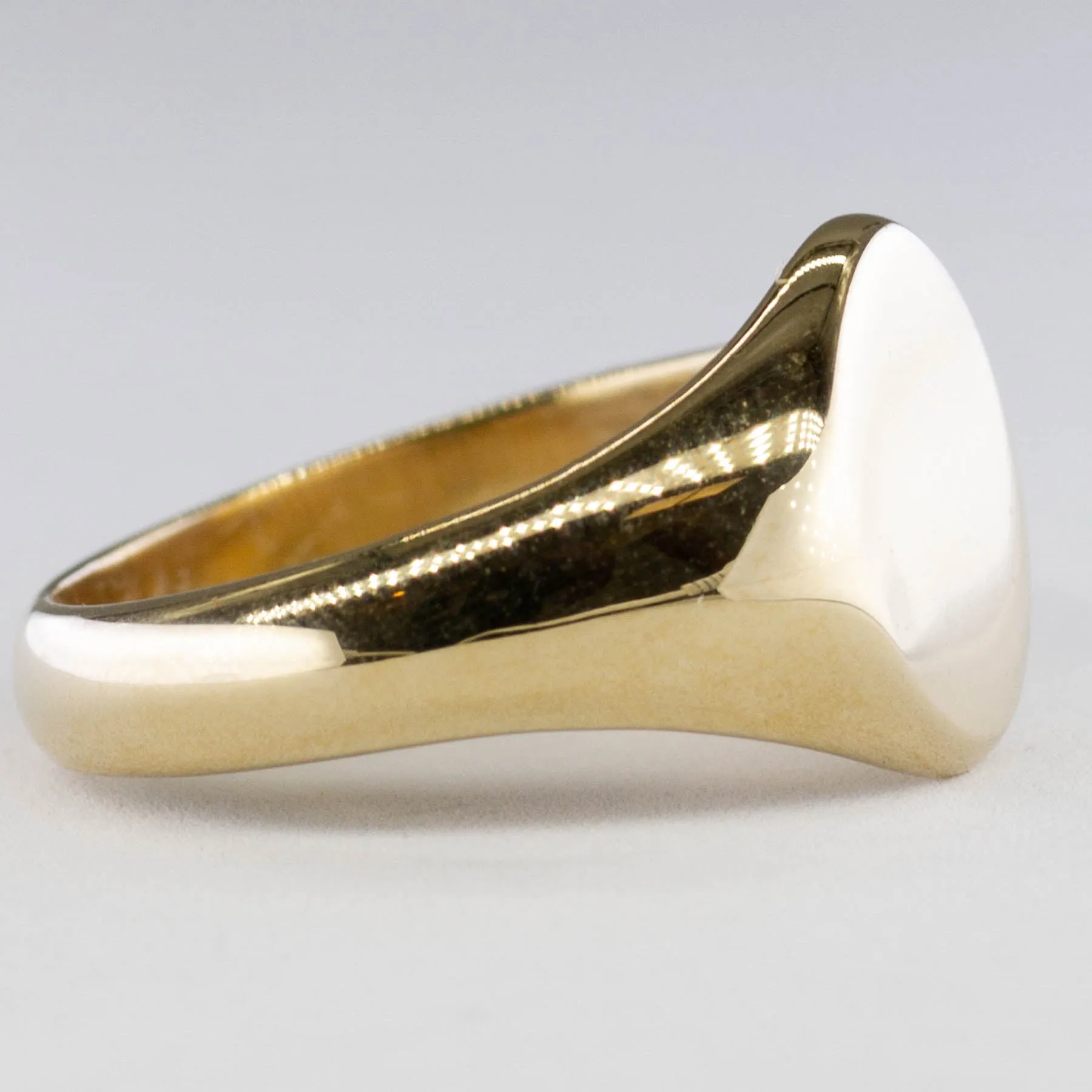 100 Ways Jewelry '100 Ways' Yellow Gold Signet Ring | Options Available |