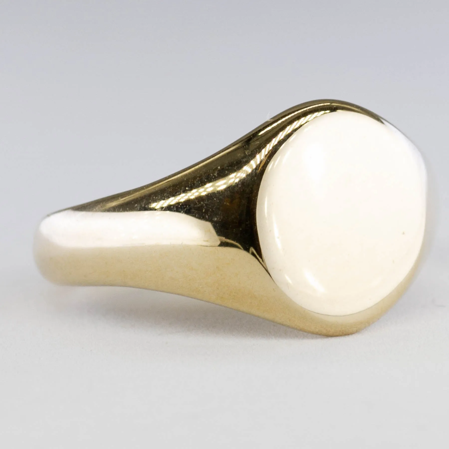 100 Ways Jewelry '100 Ways' Yellow Gold Signet Ring | Options Available |