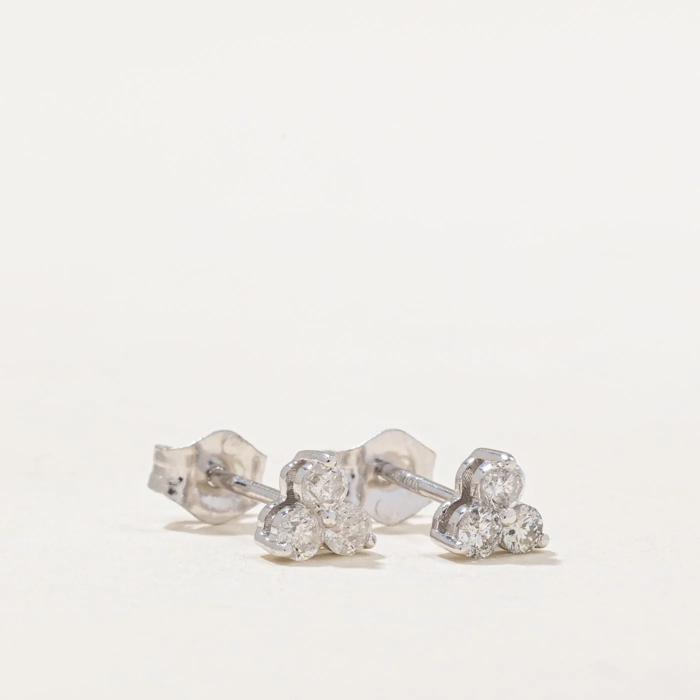 100 Ways Jewelry '100Ways' Diamond Trio Cluster Earrings | 0.25ctw |