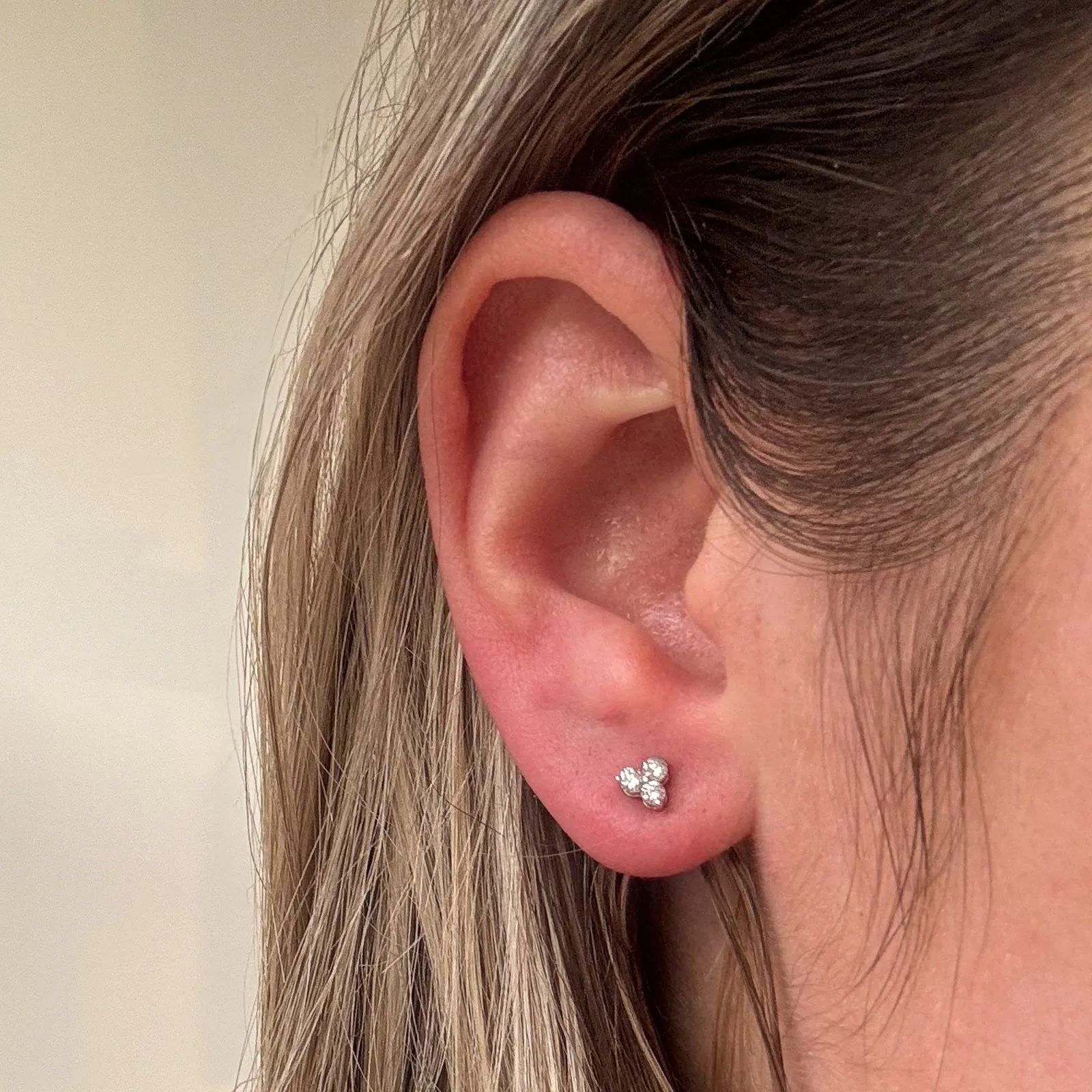 100 Ways Jewelry '100Ways' Diamond Trio Cluster Earrings | 0.25ctw |