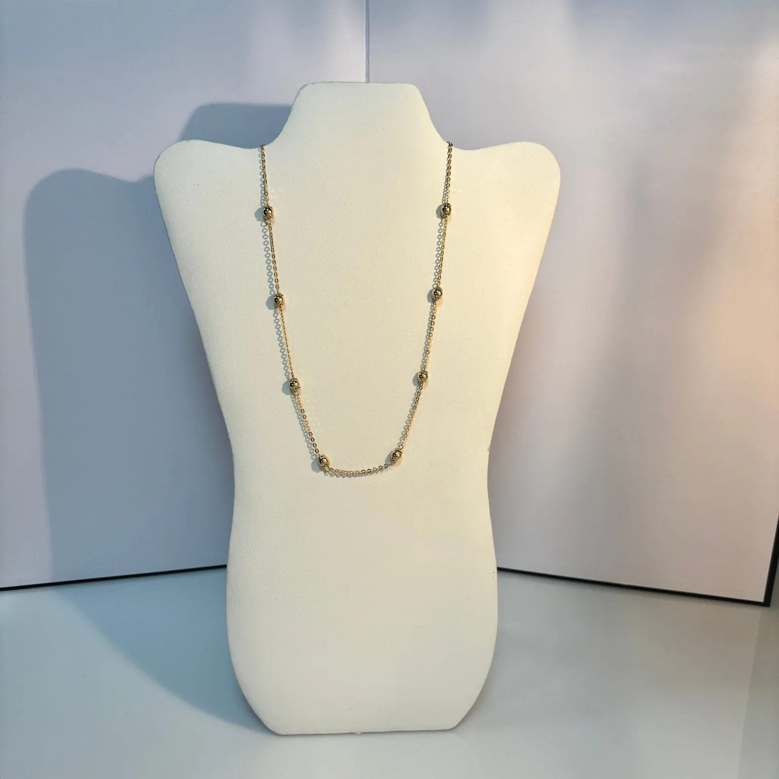 100 Ways Jewelry 10k Yellow Gold Ball Chain | 20" |