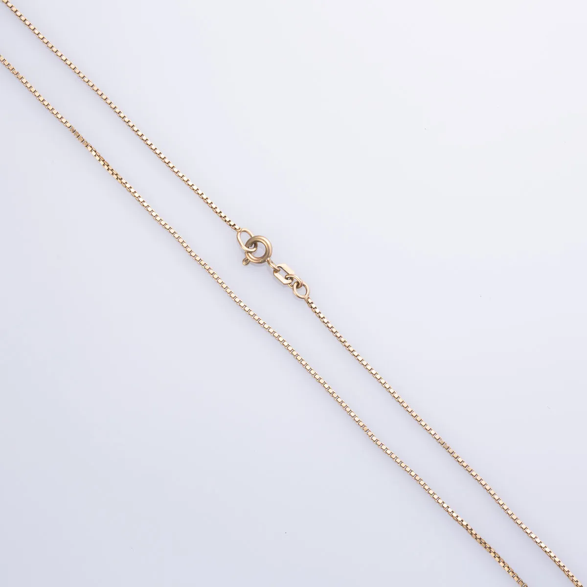 100 Ways Jewelry 10k Yellow Gold Box Chain | 18" |