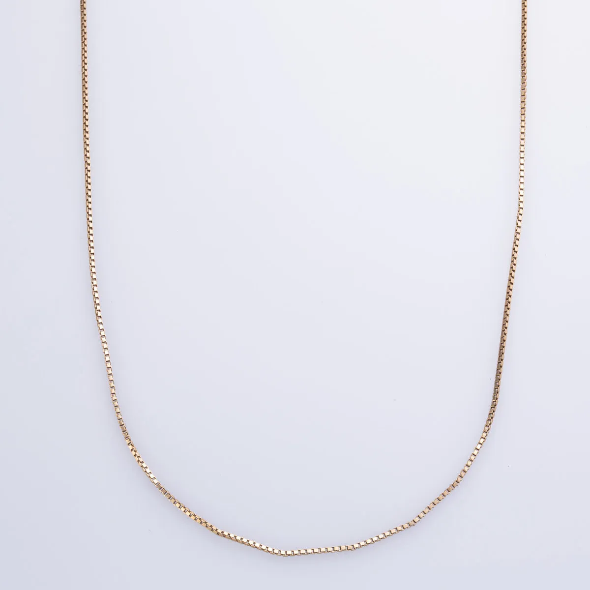 100 Ways Jewelry 10k Yellow Gold Box Chain | 18" |