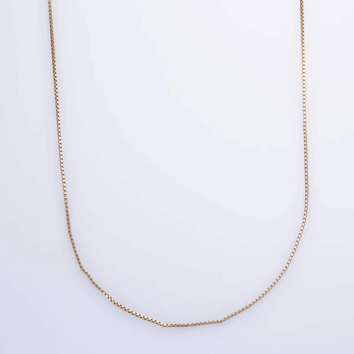 100 Ways Jewelry 10k Yellow Gold Box Chain | 19" |
