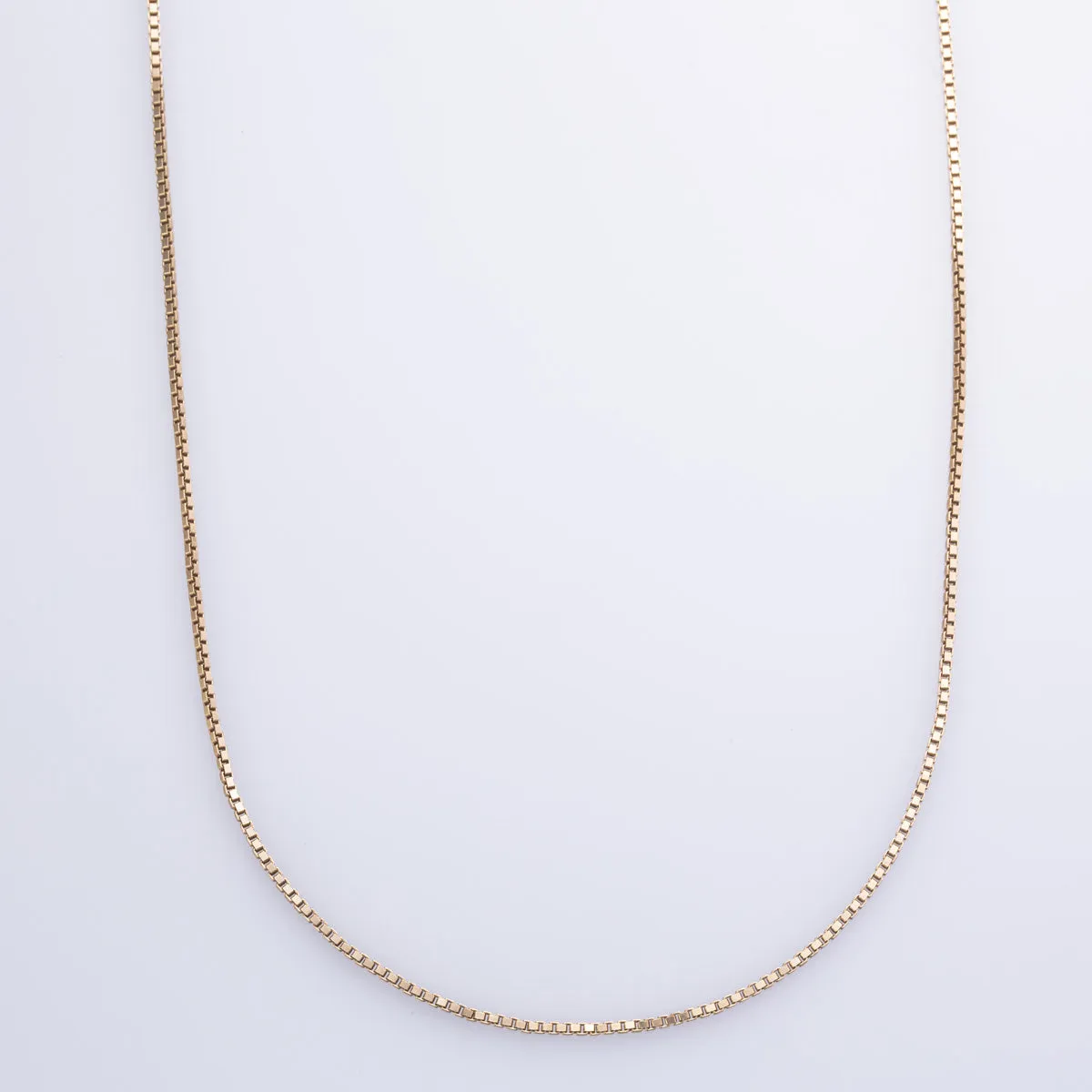 100 Ways Jewelry 10k Yellow Gold Box Chain | 22" |