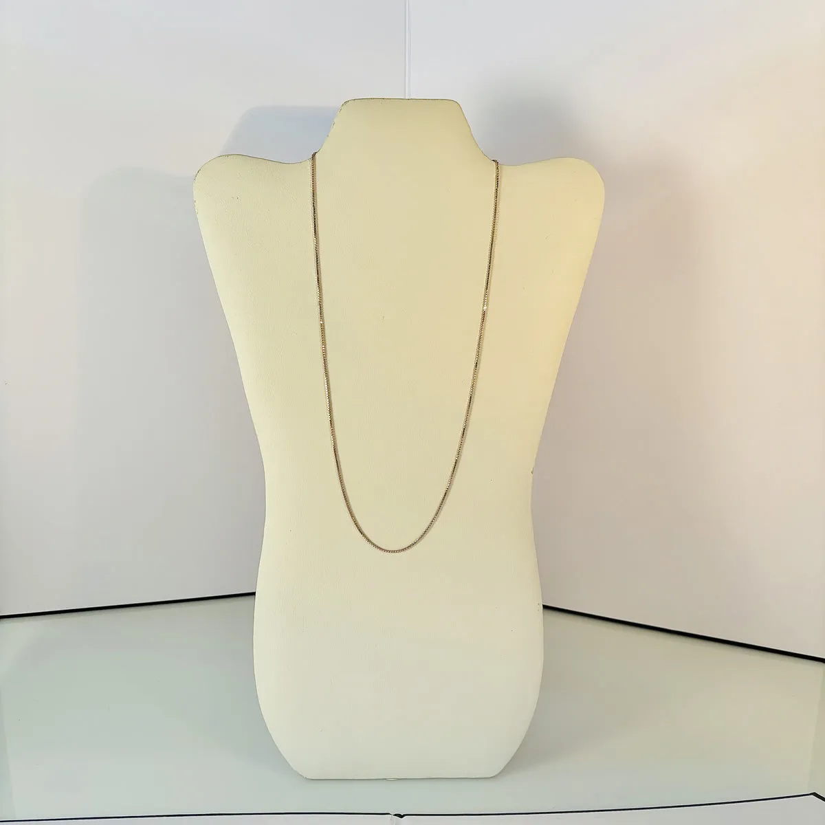 100 Ways Jewelry 10k Yellow Gold Box Chain | 22" |