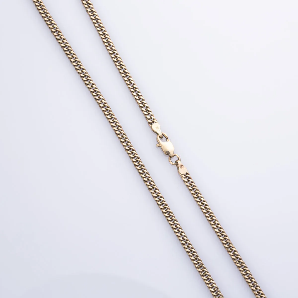 100 Ways Jewelry 10k Yellow Gold Cuban Chain | 25" |