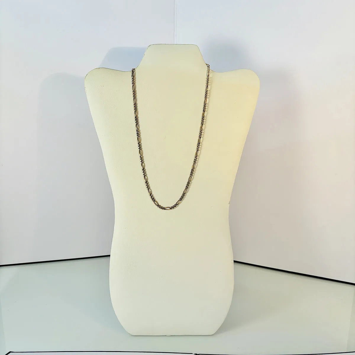 100 Ways Jewelry 10k Yellow Gold Figaro Chain | 19" |
