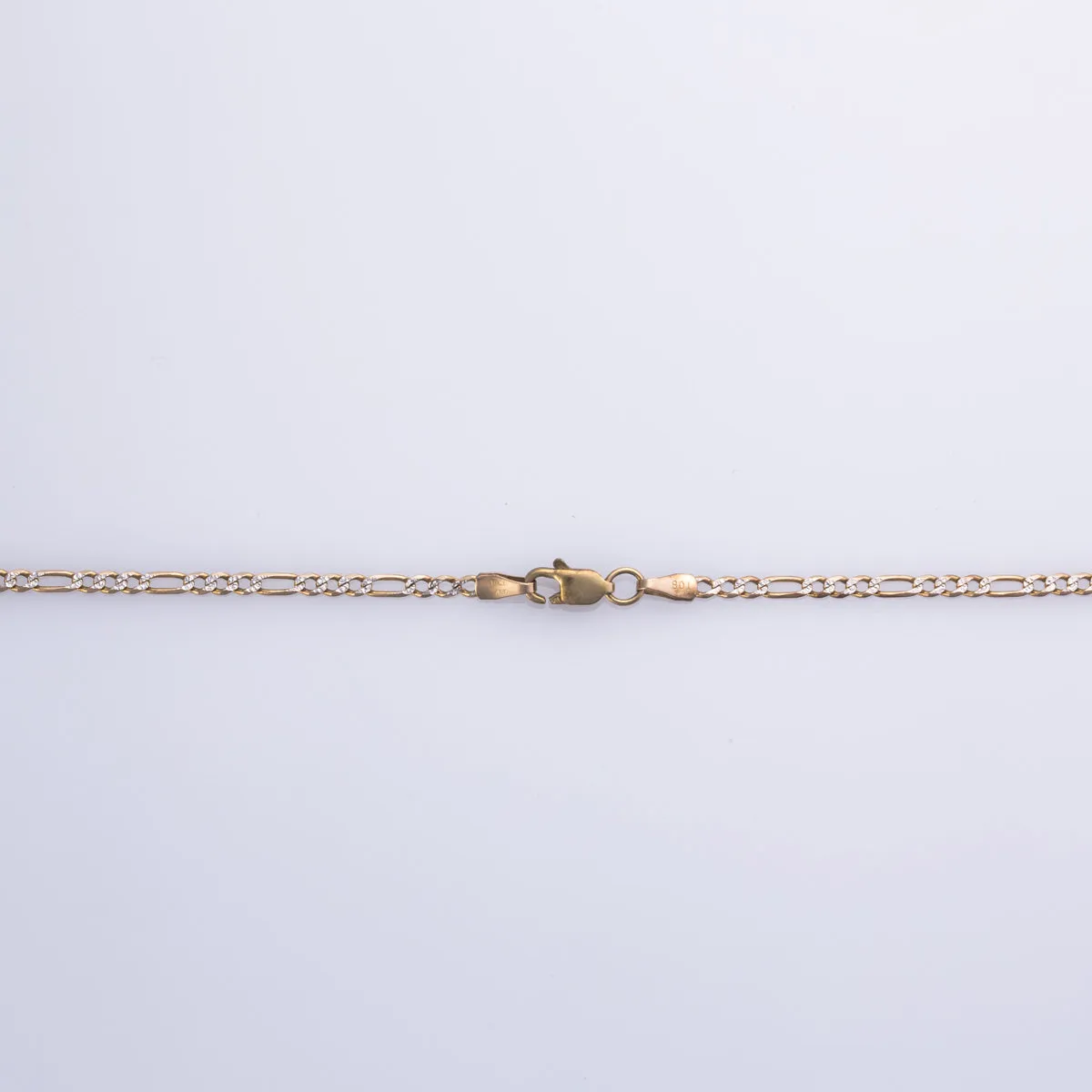 100 Ways Jewelry 10k Yellow Gold Figaro Chain | 24" |