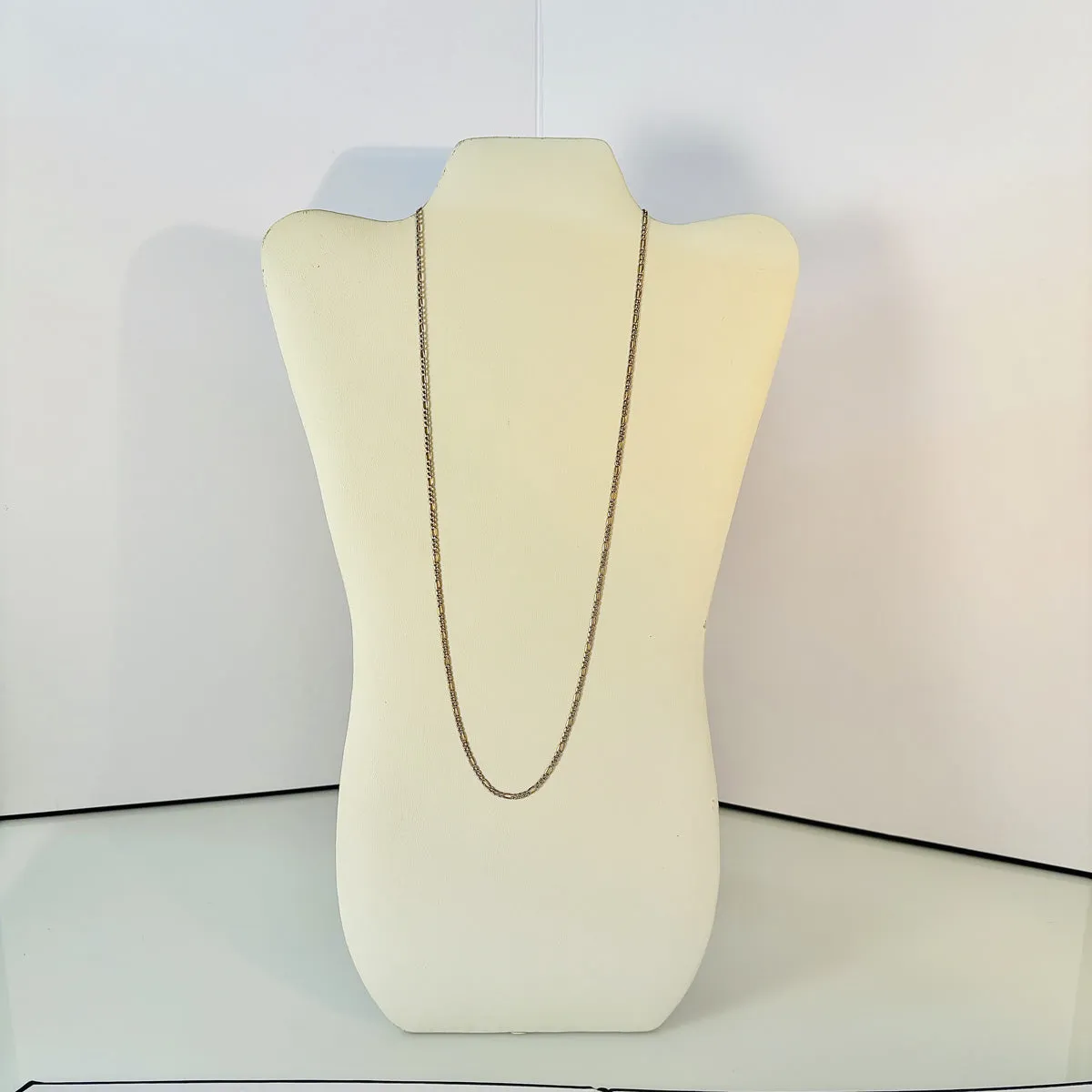 100 Ways Jewelry 10k Yellow Gold Figaro Chain | 24" |