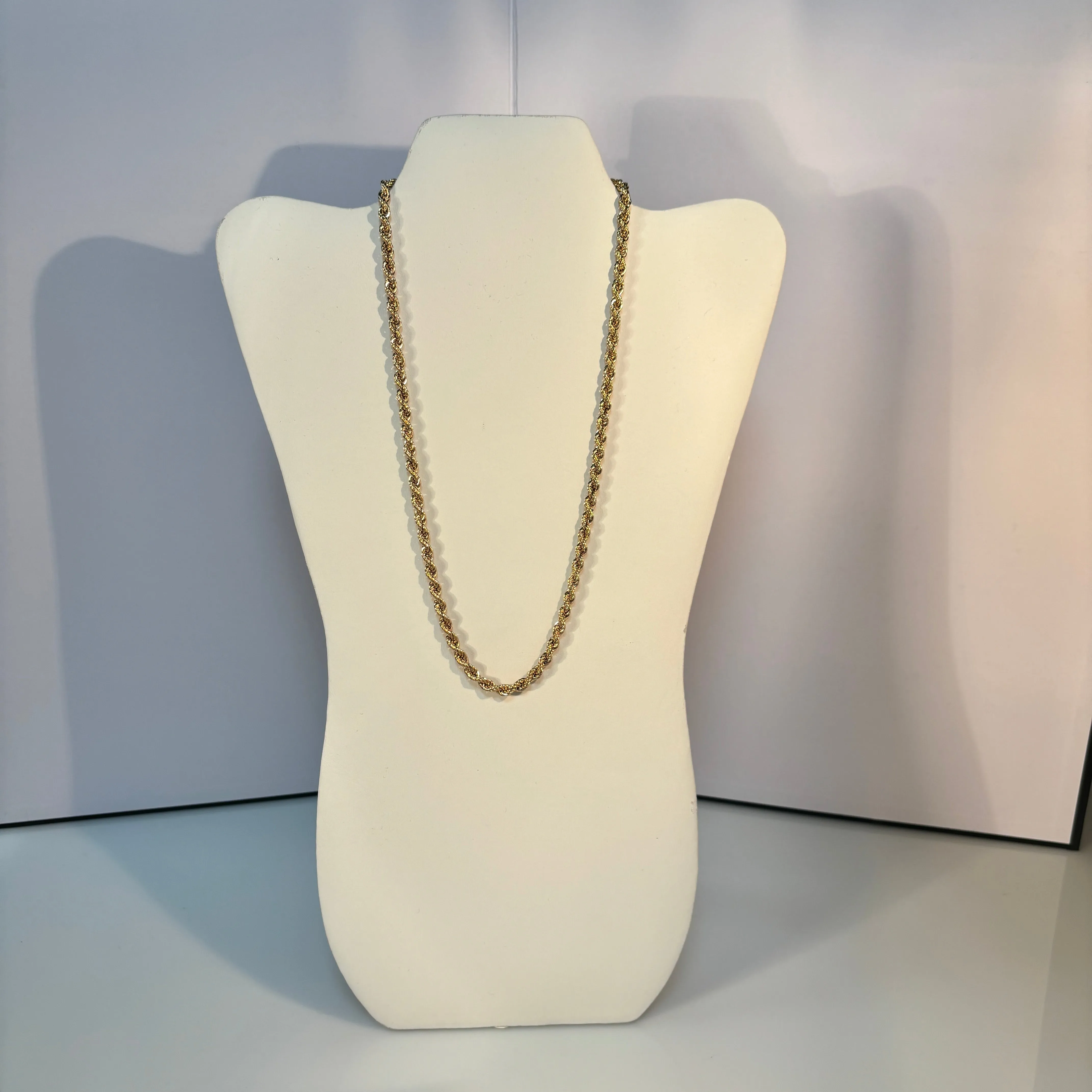 100 Ways Jewelry 10k Yellow Gold Rope Chain | 20" |