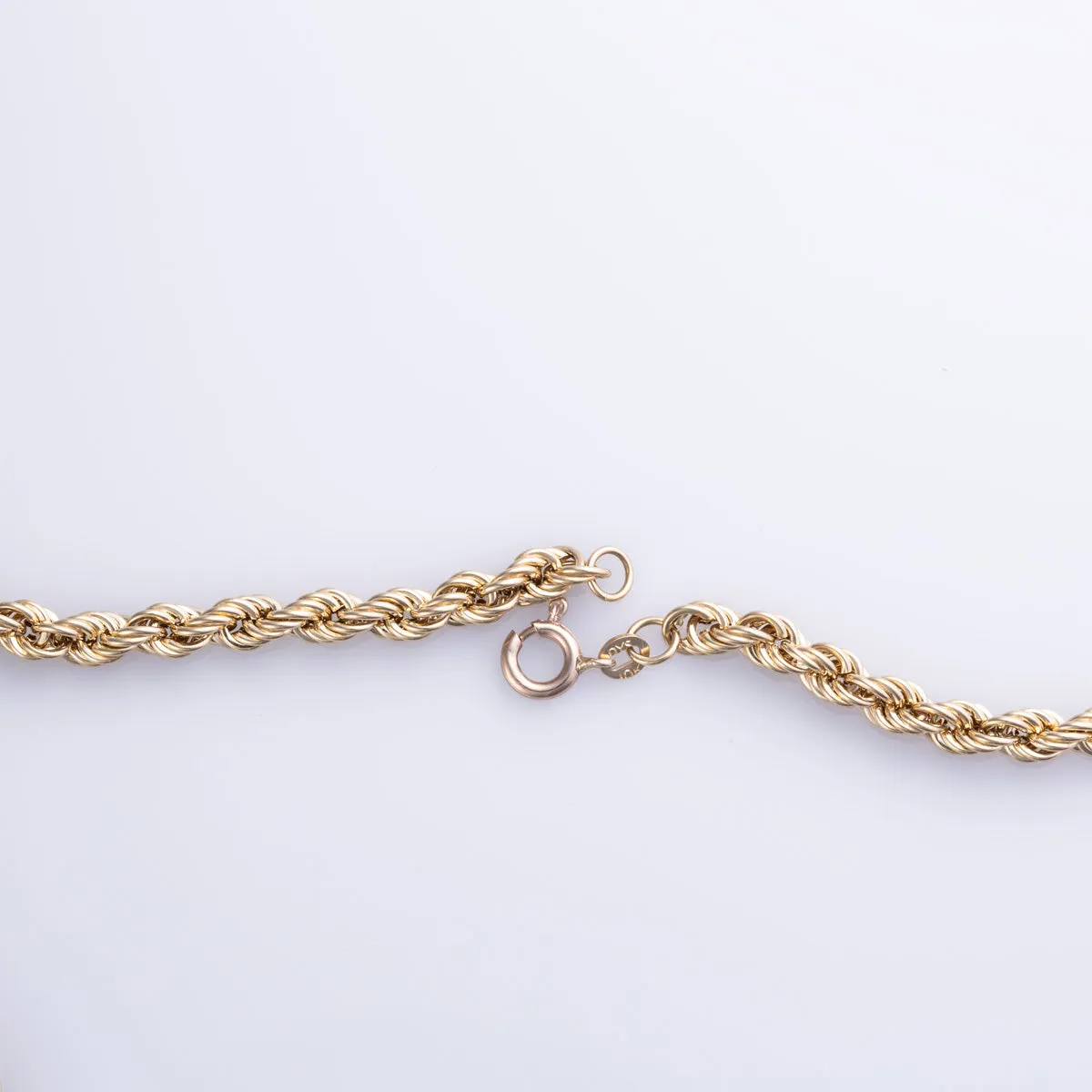 100 Ways Jewelry 10k Yellow Gold Rope Chain | 20" |