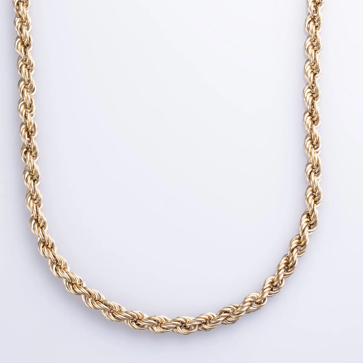 100 Ways Jewelry 10k Yellow Gold Rope Chain | 20" |