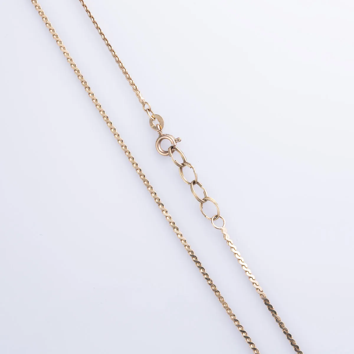 100 Ways Jewelry 10k Yellow Gold Serpentine Chain | 19" |
