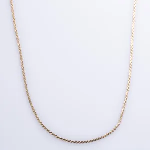 100 Ways Jewelry 10k Yellow Gold Serpentine Chain | 19" |