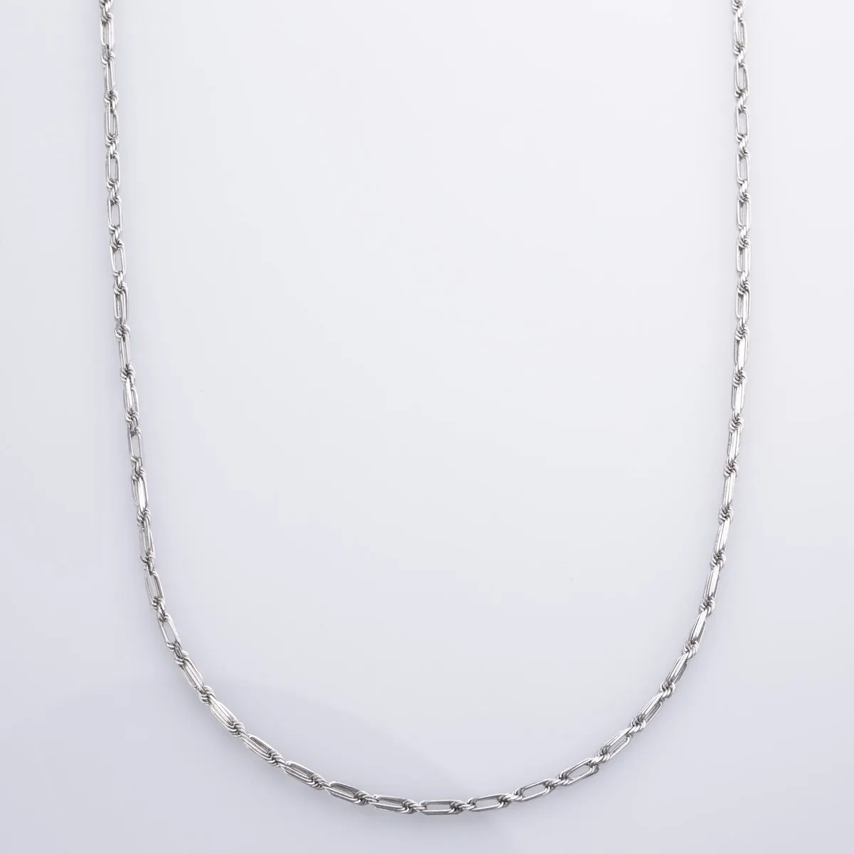 100 Ways Jewelry 14k White Gold Link Chain | 18" |
