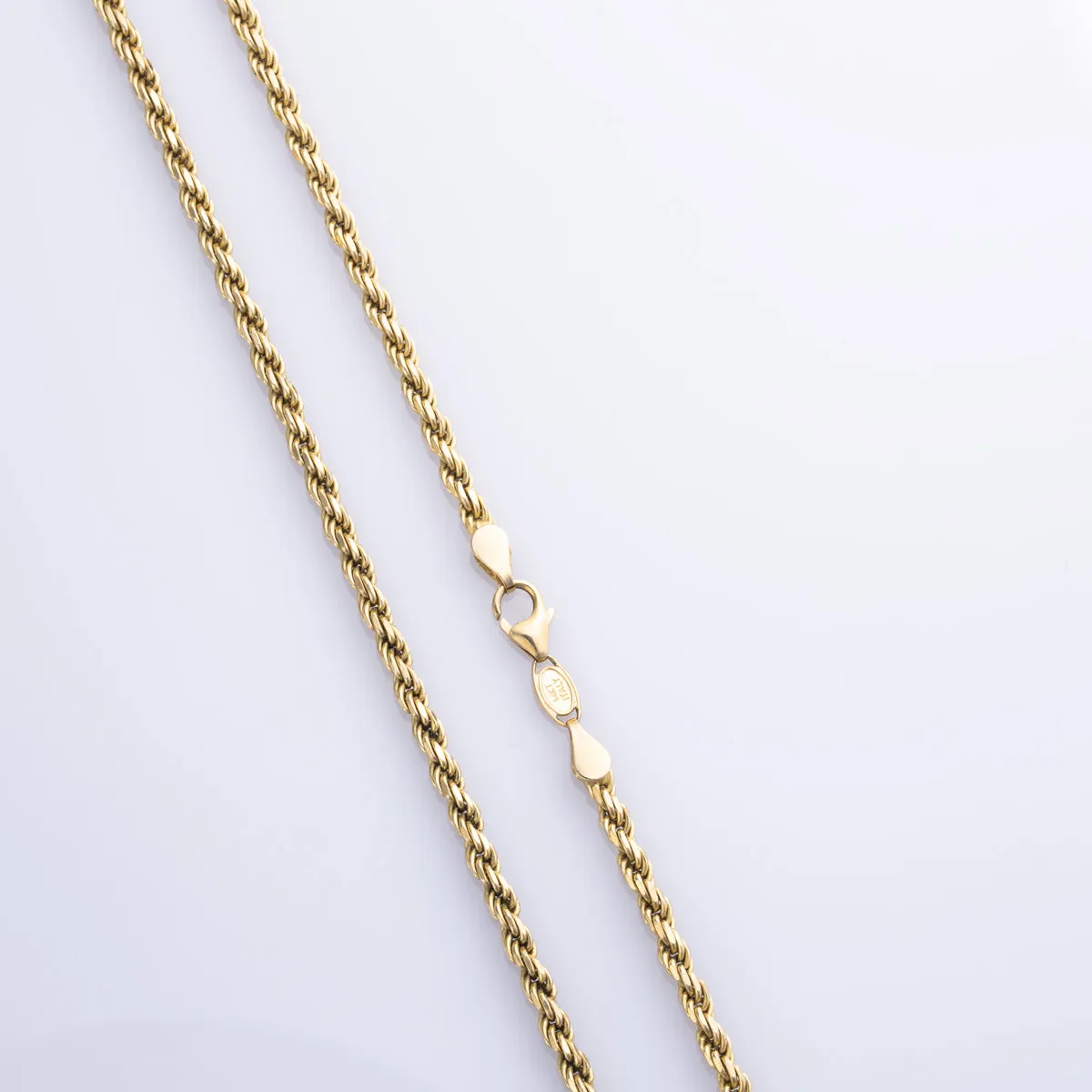 100 Ways Jewelry 14k Yellow Gold Rope Chain | 18" |