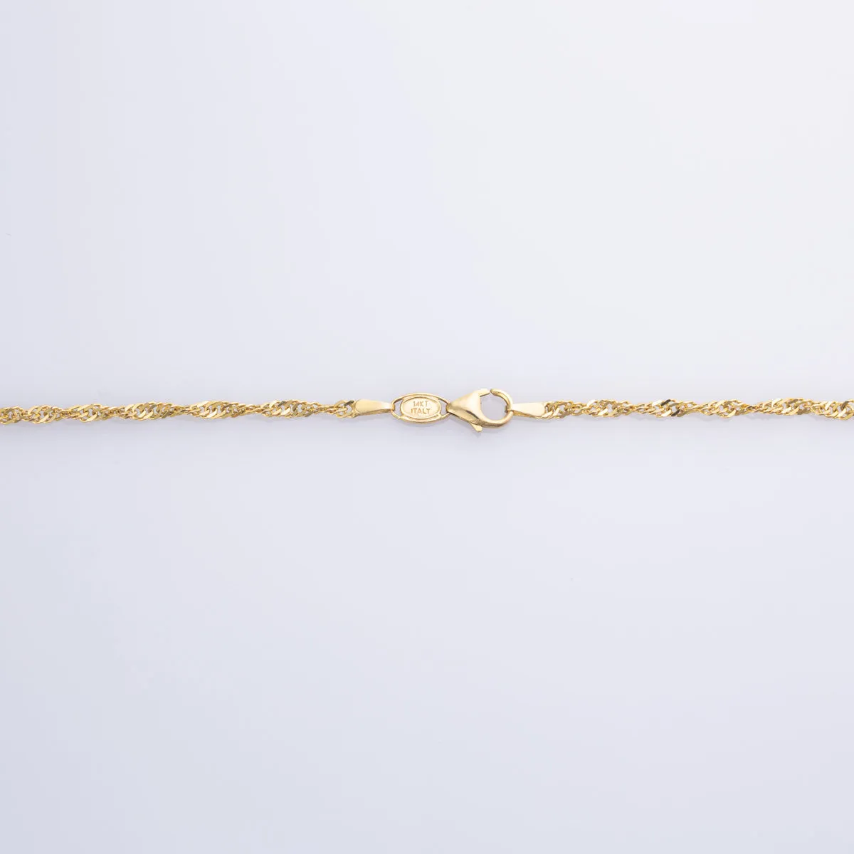 100 Ways Jewelry 14k Yellow Gold Singapore Chain | 18" |