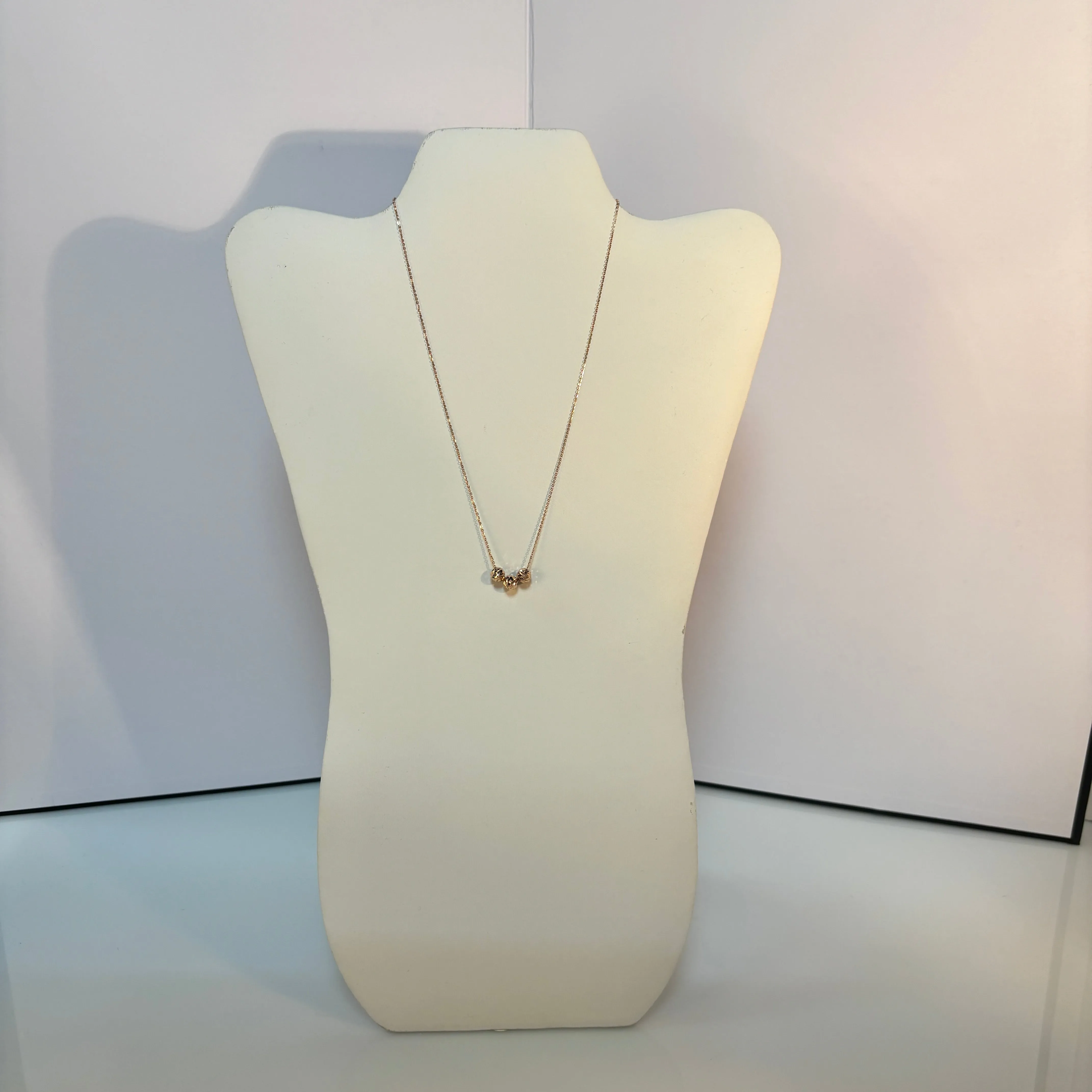 100 Ways Jewelry 18k Rose Gold Necklace | 16" |
