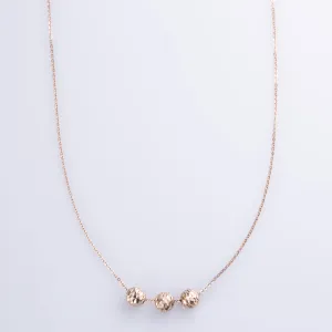 100 Ways Jewelry 18k Rose Gold Necklace | 16" |