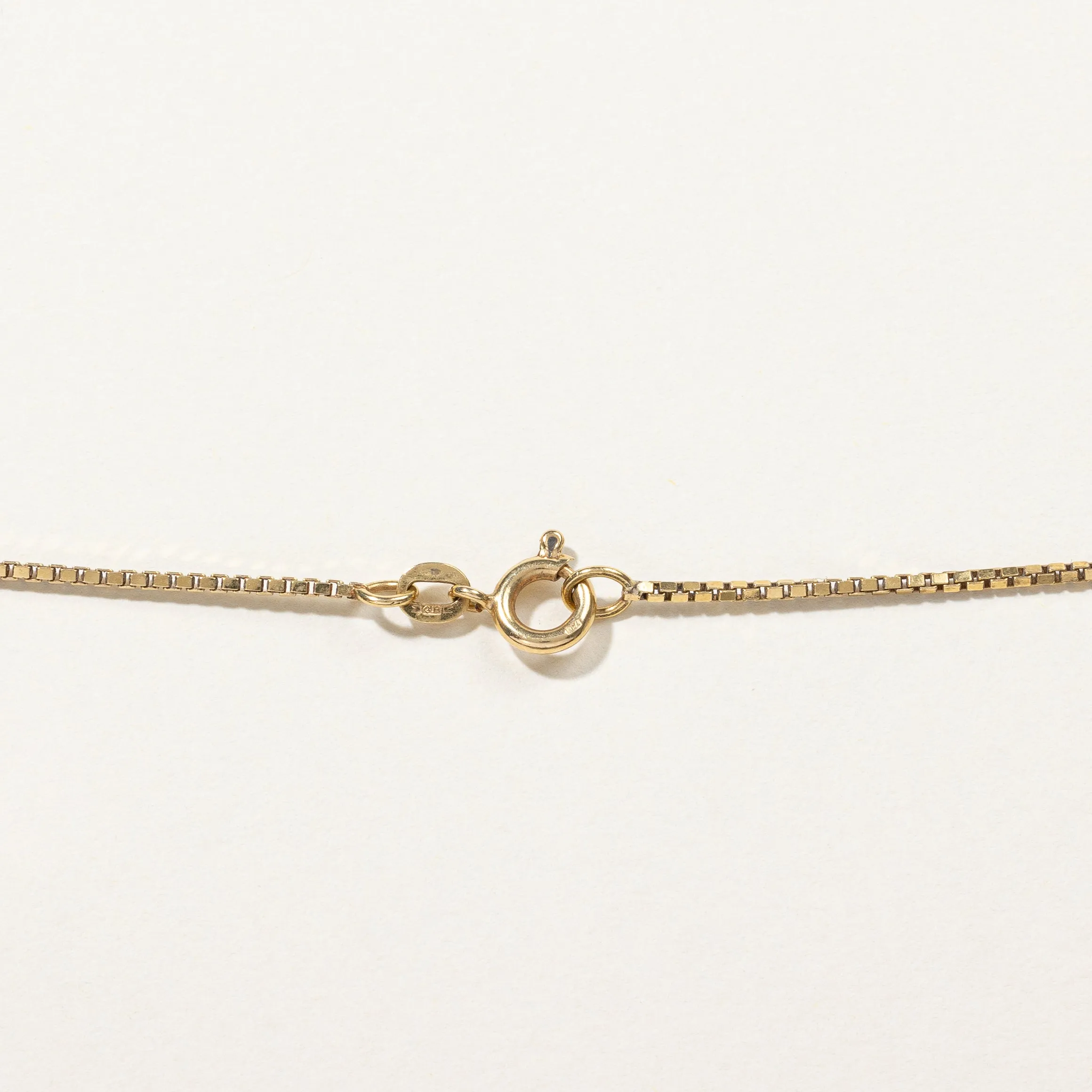 100 Ways Jewelry 18k Yellow Gold Box Chain | 24" |