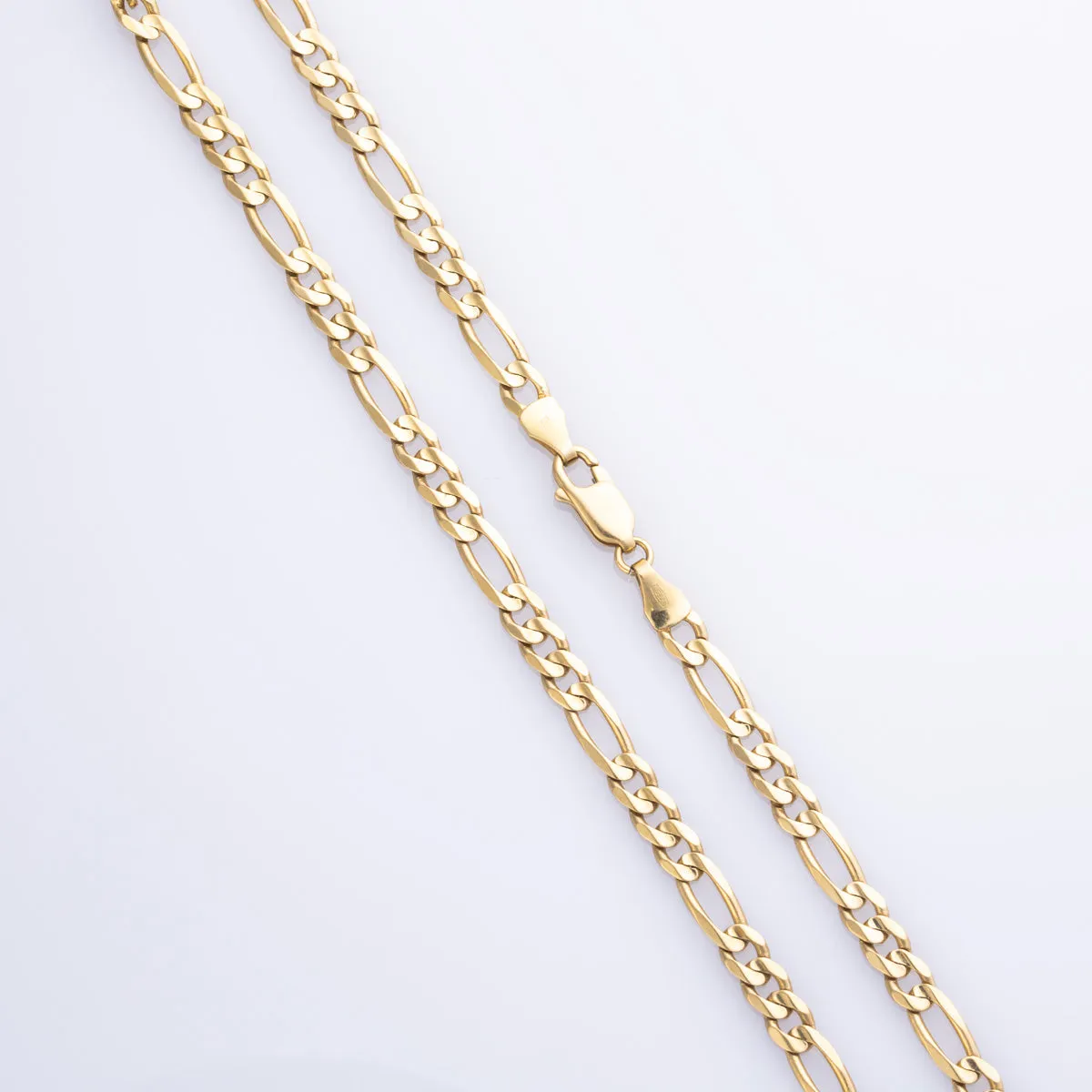 100 Ways Jewelry 18k Yellow Gold Figaro Chain | 20" |