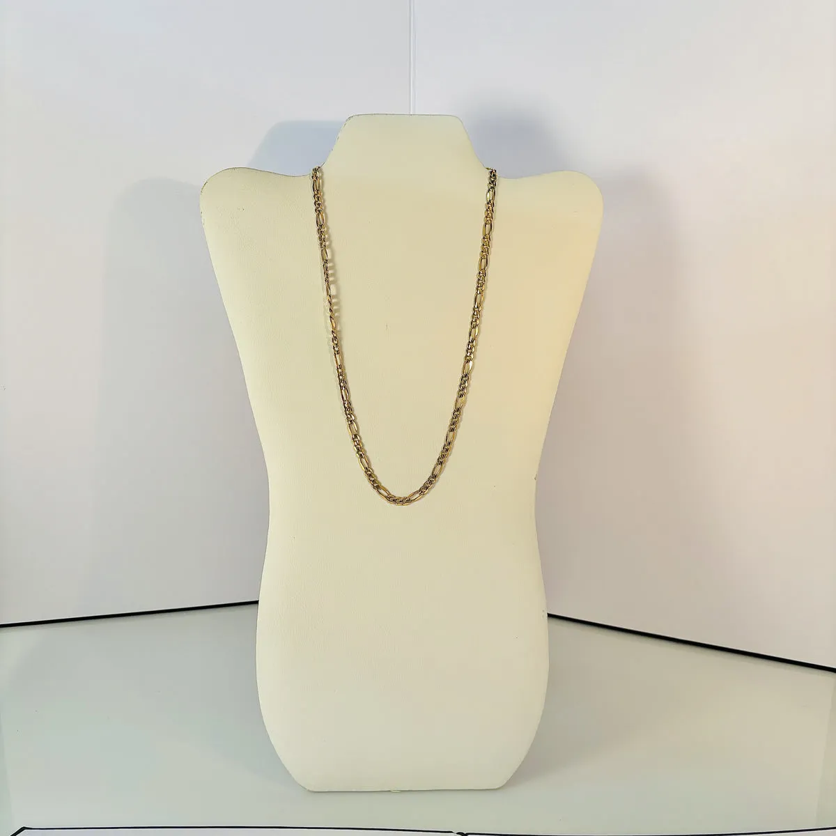 100 Ways Jewelry 18k Yellow Gold Figaro Chain | 20" |
