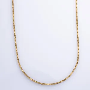 100 Ways Jewelry 22k Yellow Gold Box Chain | 22" |