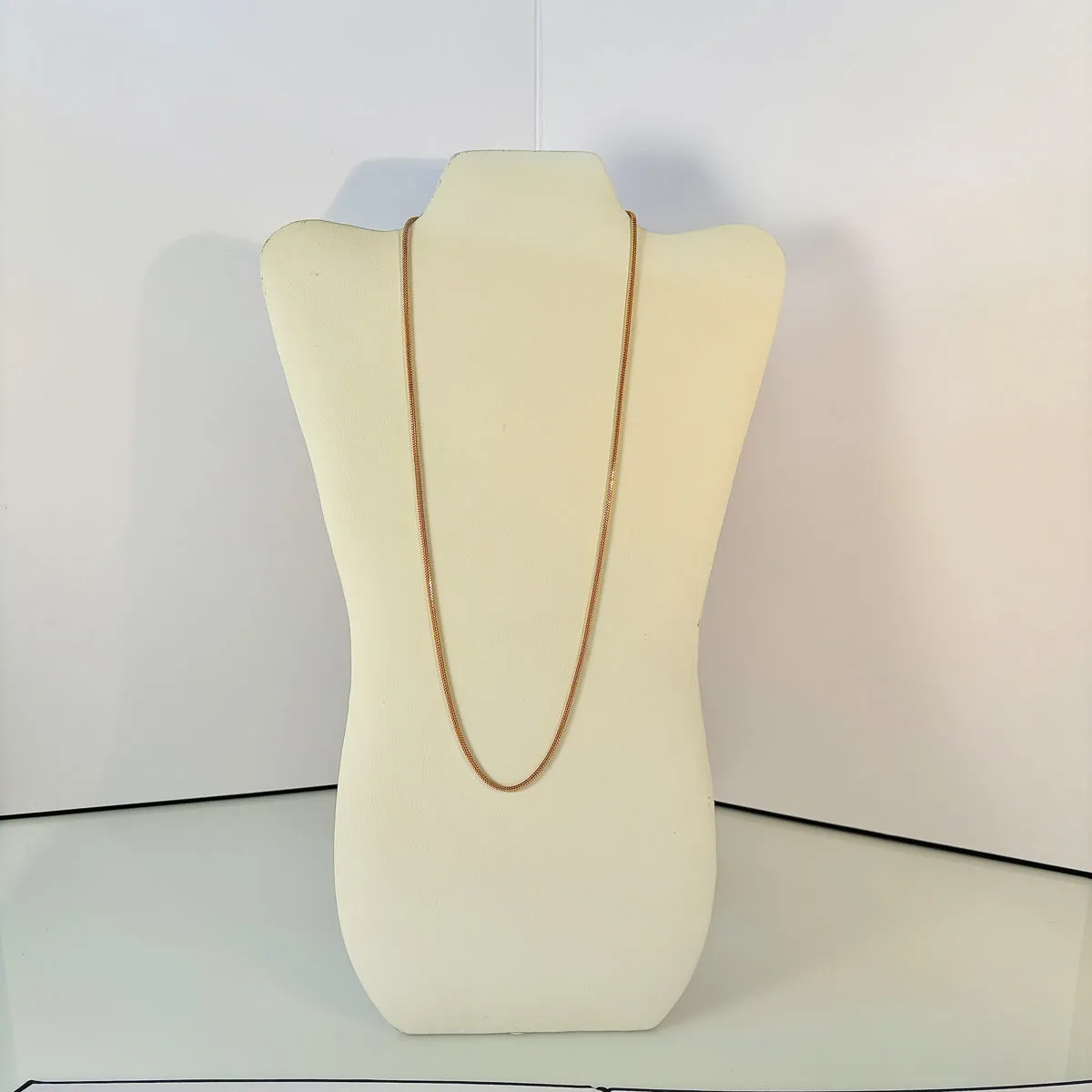 100 Ways Jewelry 22k Yellow Gold Wheat Chain | 24" |