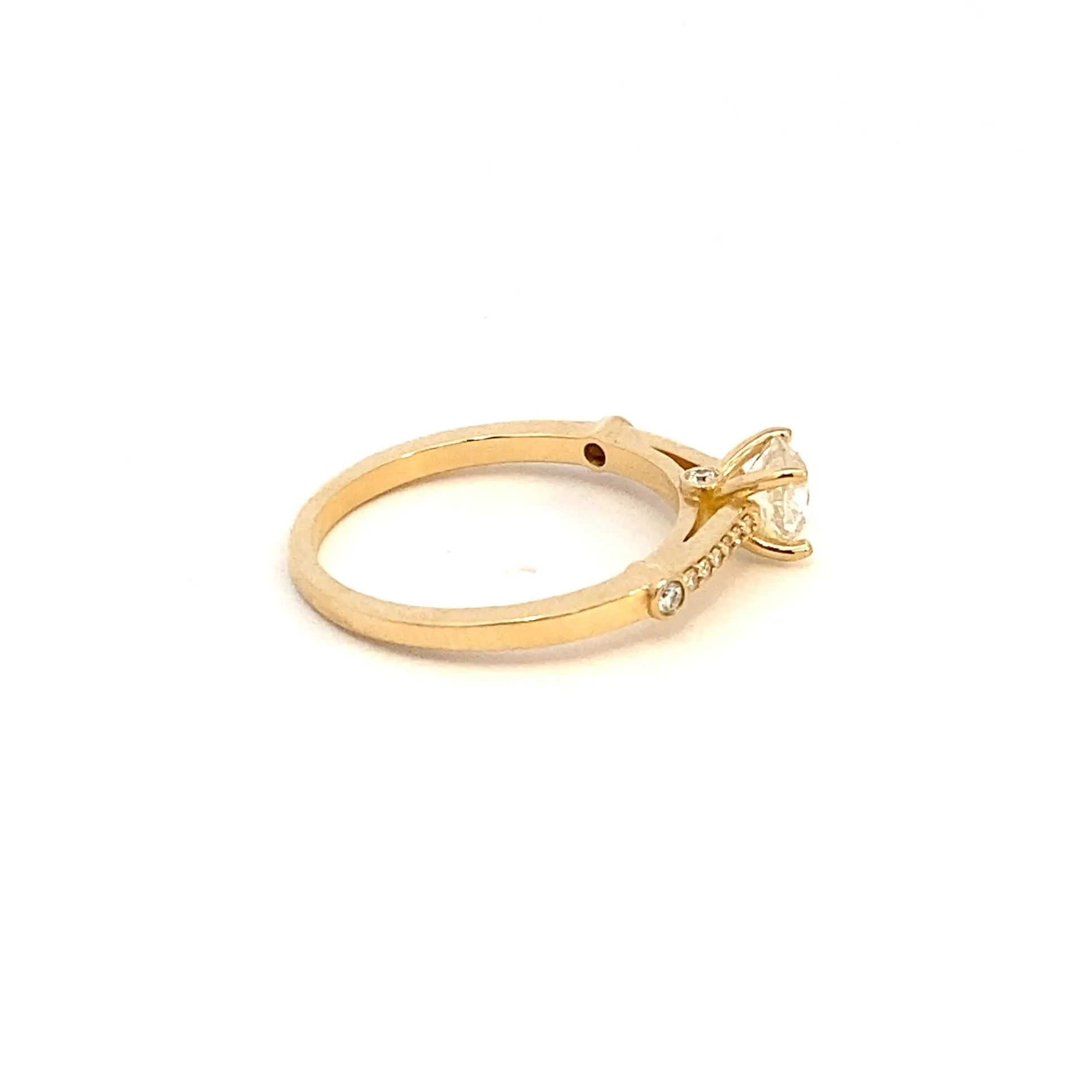 100 Ways Jewelry Bespoke' Art Deco Inspired Diamond Engagement Ring | SZ 7 |