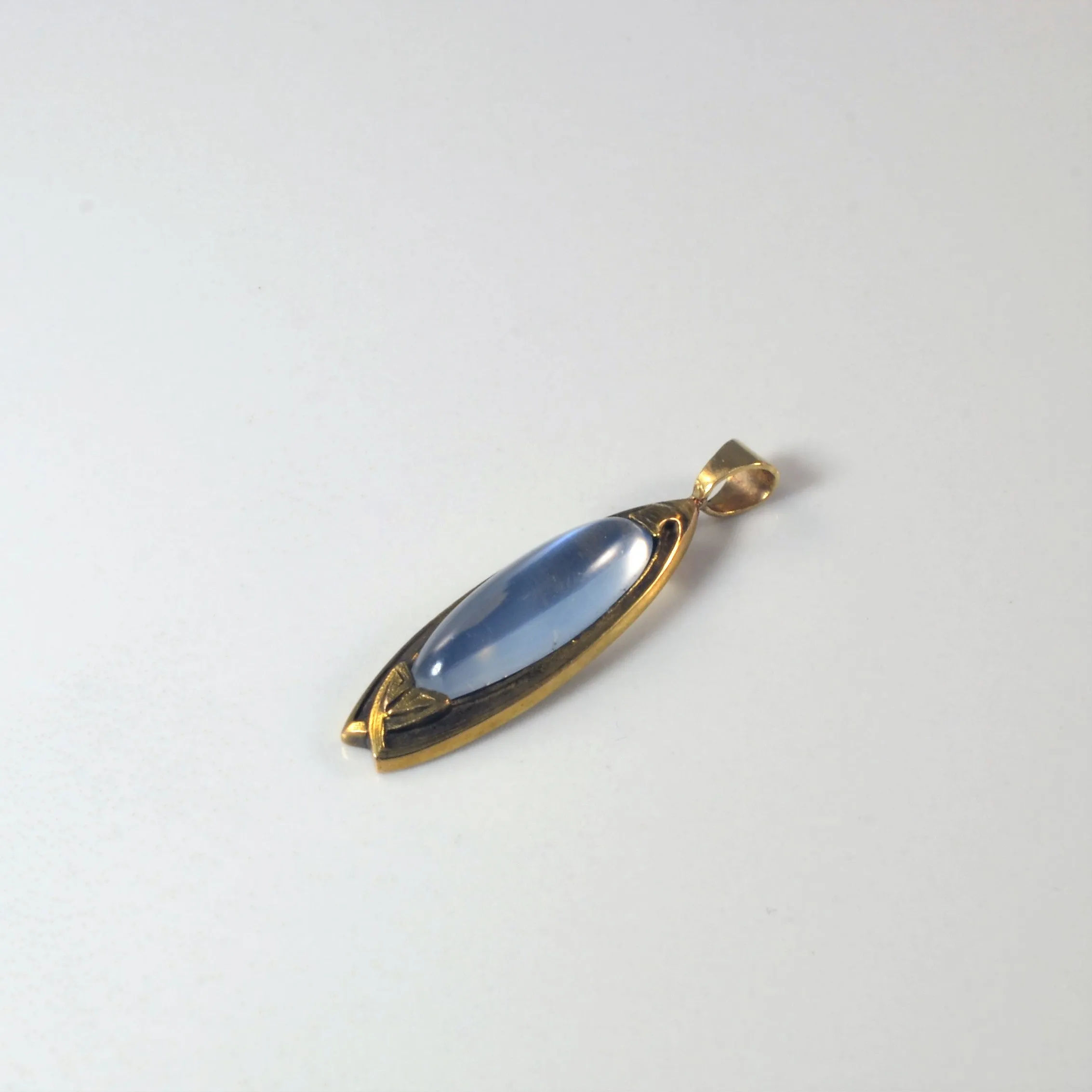 100 Ways Jewelry Bespoke' Art Deco Moonstone Pendant | 1.60ct |