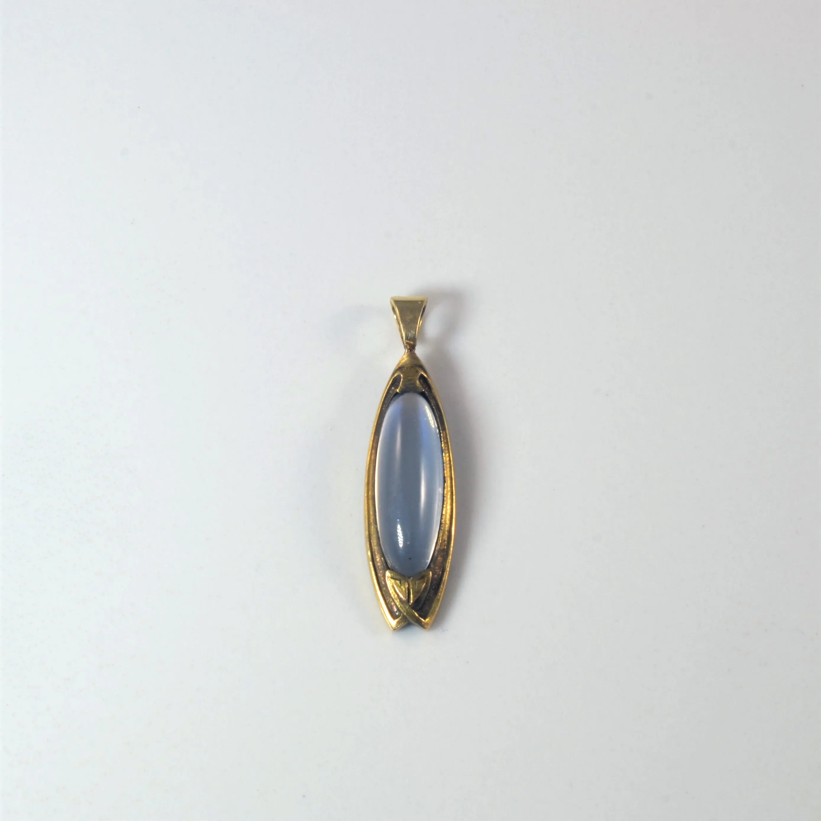 100 Ways Jewelry Bespoke' Art Deco Moonstone Pendant | 1.60ct |