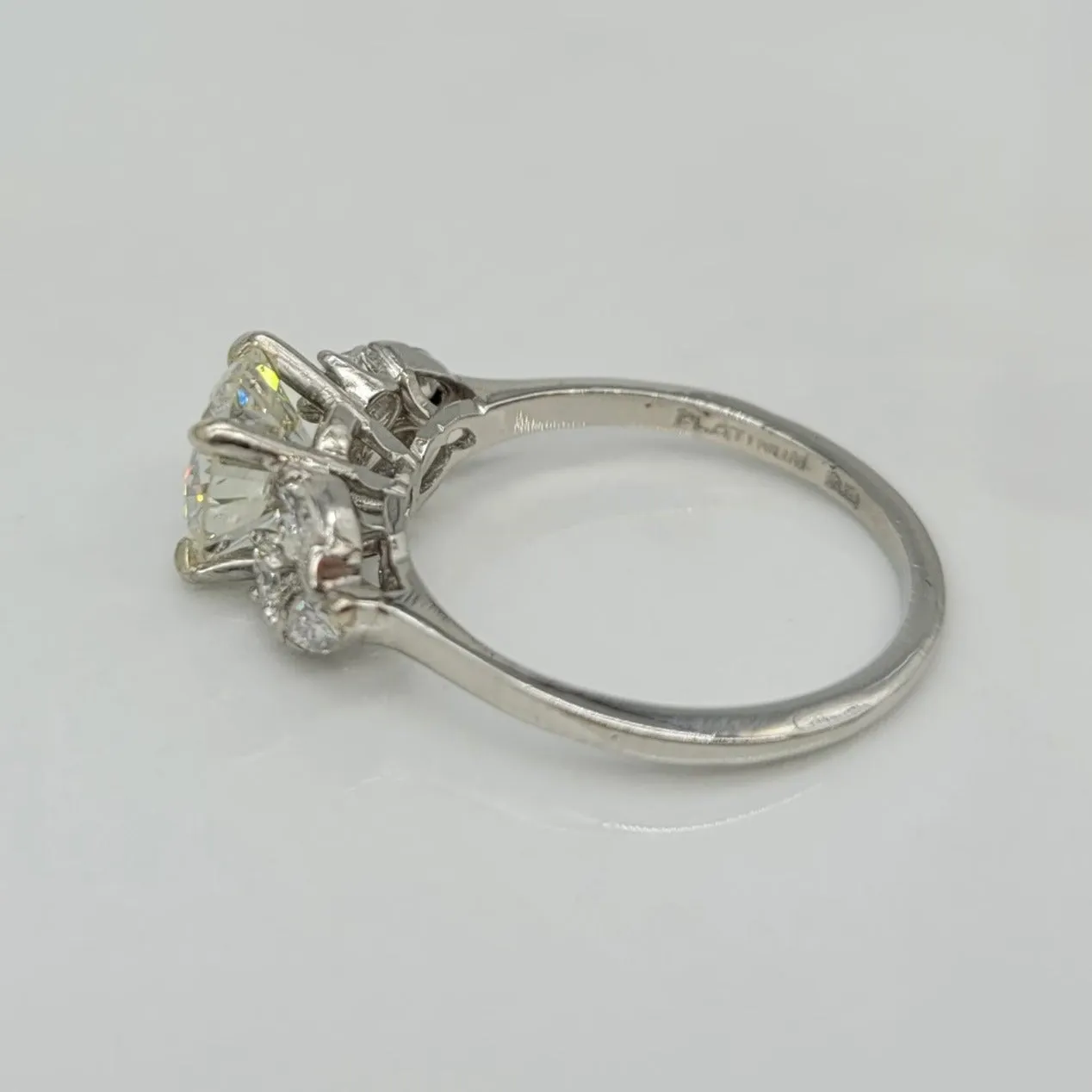 100 Ways Jewelry Bespoke' Marquise Cluster Detailed Engagement Ring | 1.51ctw | SZ 4.75 |