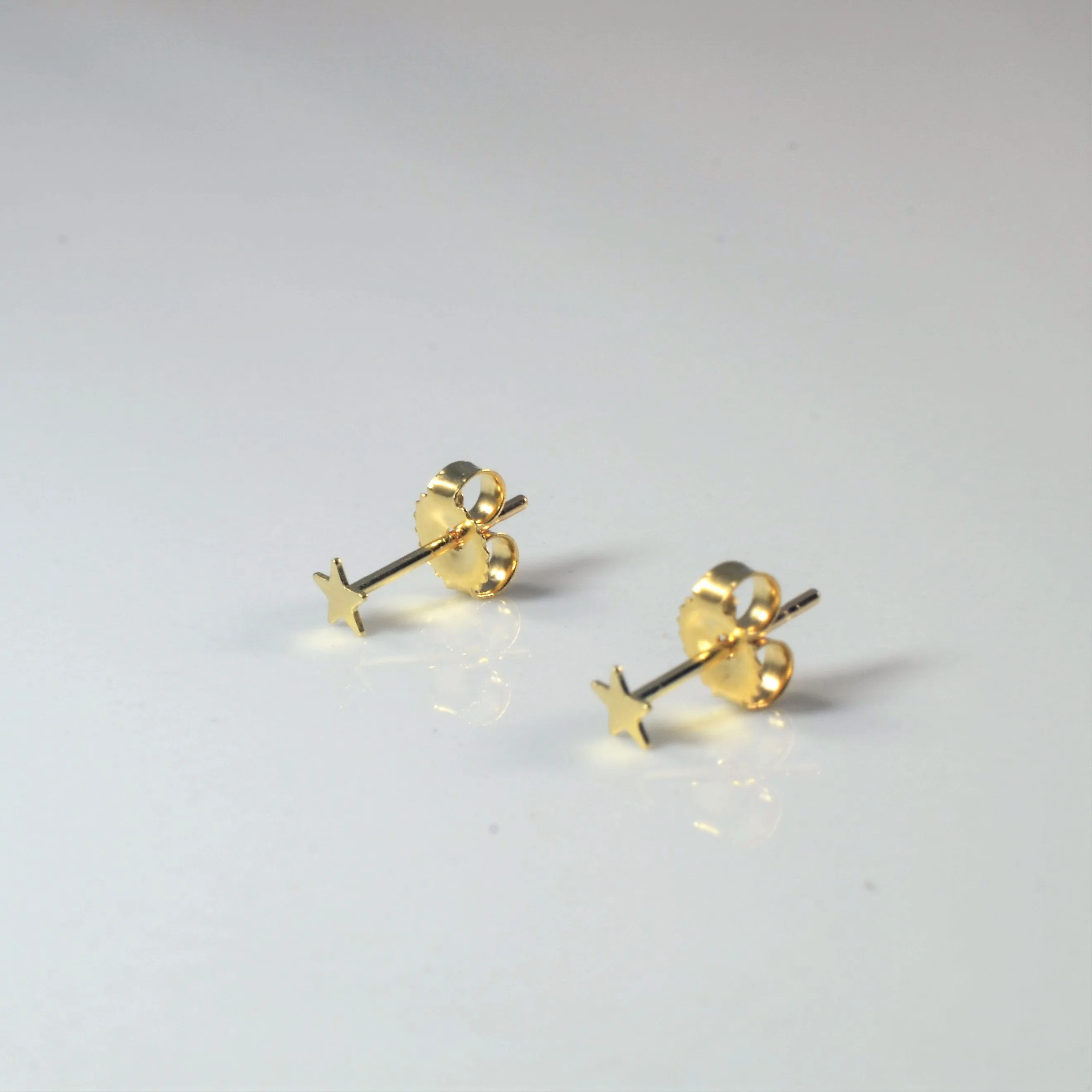100 Ways Jewelry 'Bespoke' Mini Gold Studs |