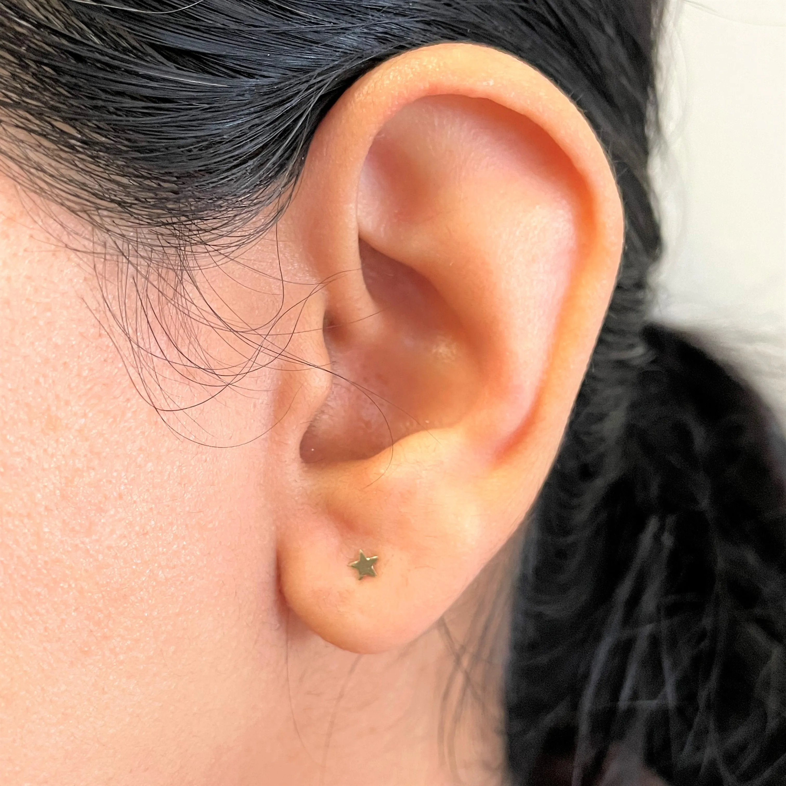100 Ways Jewelry 'Bespoke' Mini Gold Studs |
