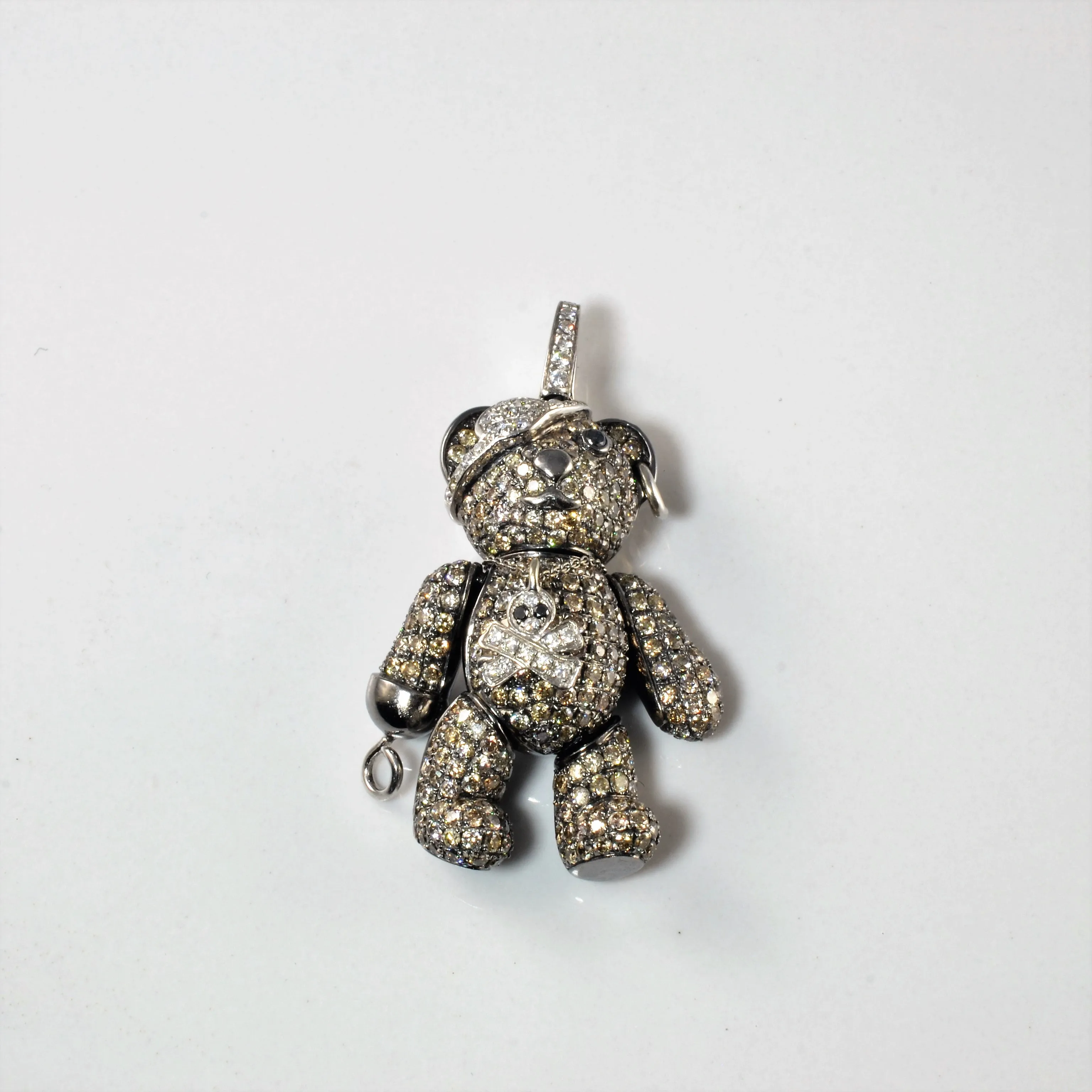 100 Ways Jewelry 'Qeelin' Limited Edition Pirate Bo Bo Bear | 3.38ctw |