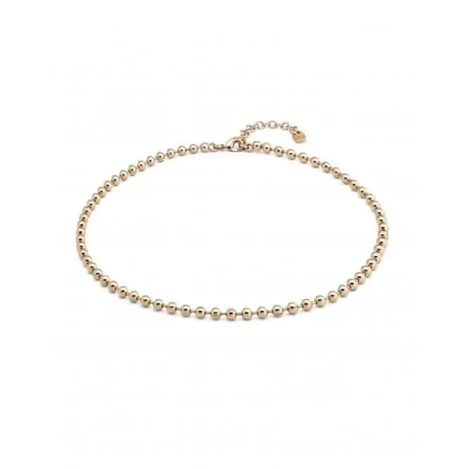18K Gold Plated Emotions Necklace COL1862ORO0000U Unode50 Jewelry And Accessories