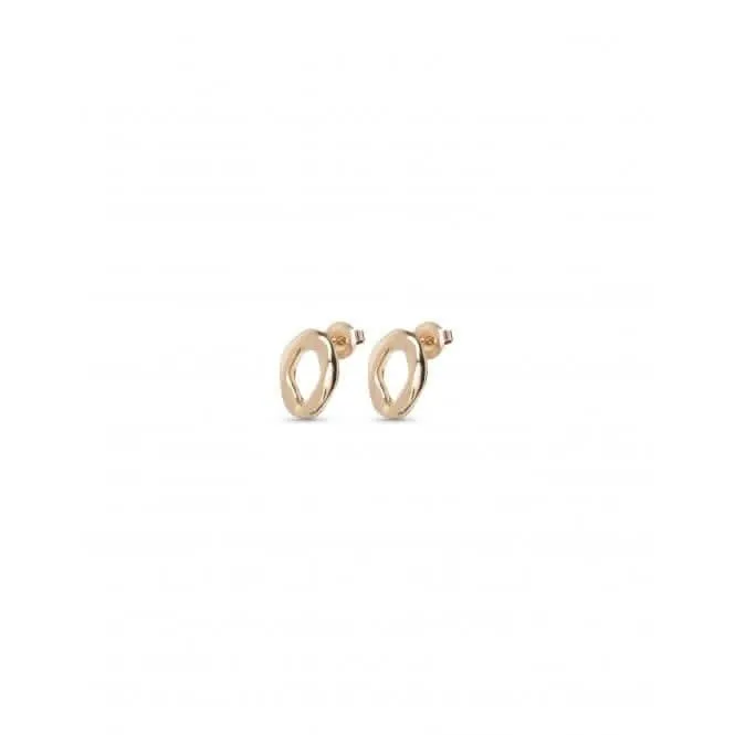 18K Gold Plated Joy Of Living Earrings PEN0916ORO0000U Unode50 Jewelry And Accessories