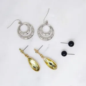 1928 Jewelry $80 Value Mystery Jewelry Package of Three Earrings 1928 Jewelry