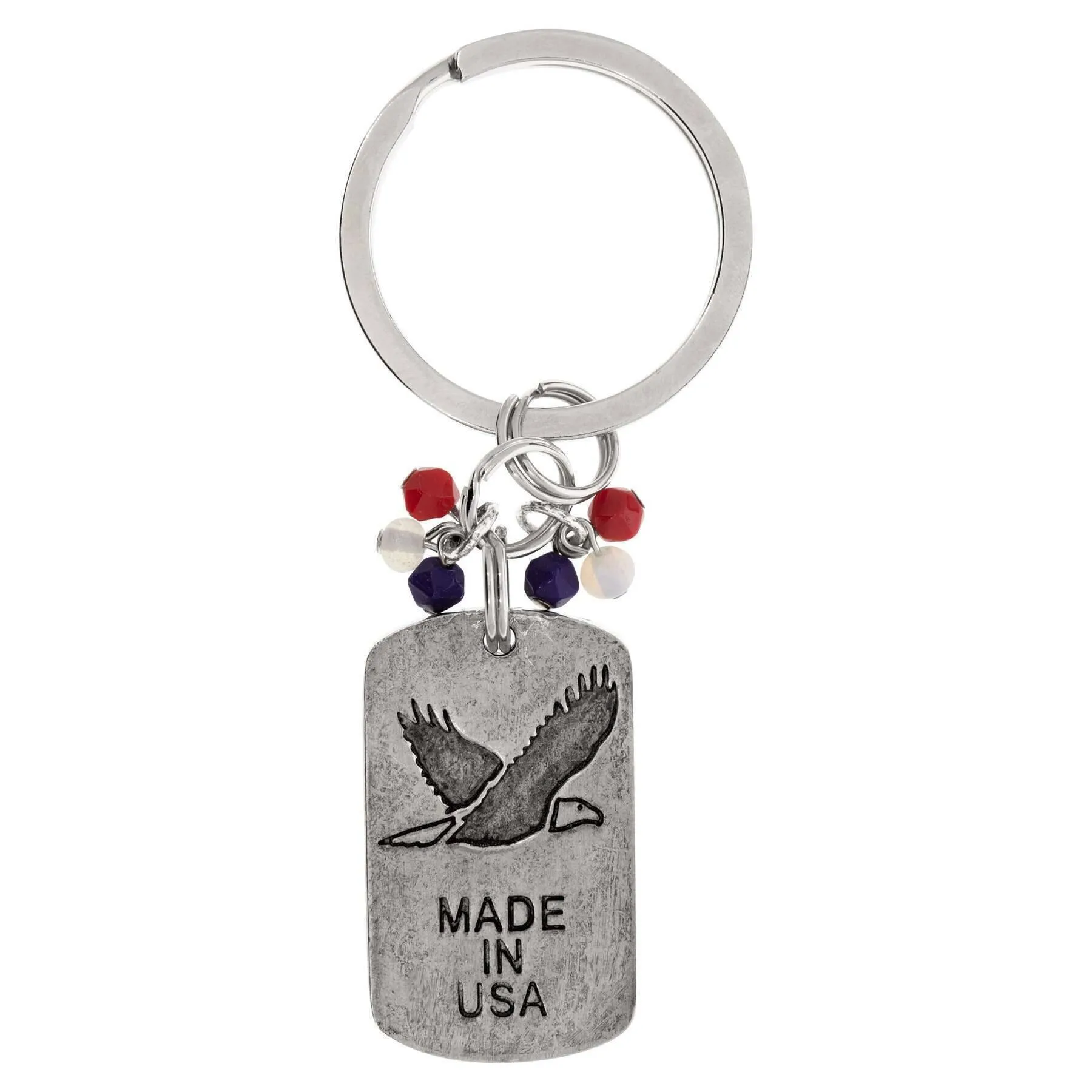 1928 Jewelry American Flag Made In USA & Eagle Keychain 1928 Jewelry