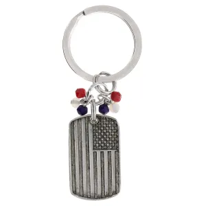 1928 Jewelry American Flag Made In USA & Eagle Keychain 1928 Jewelry